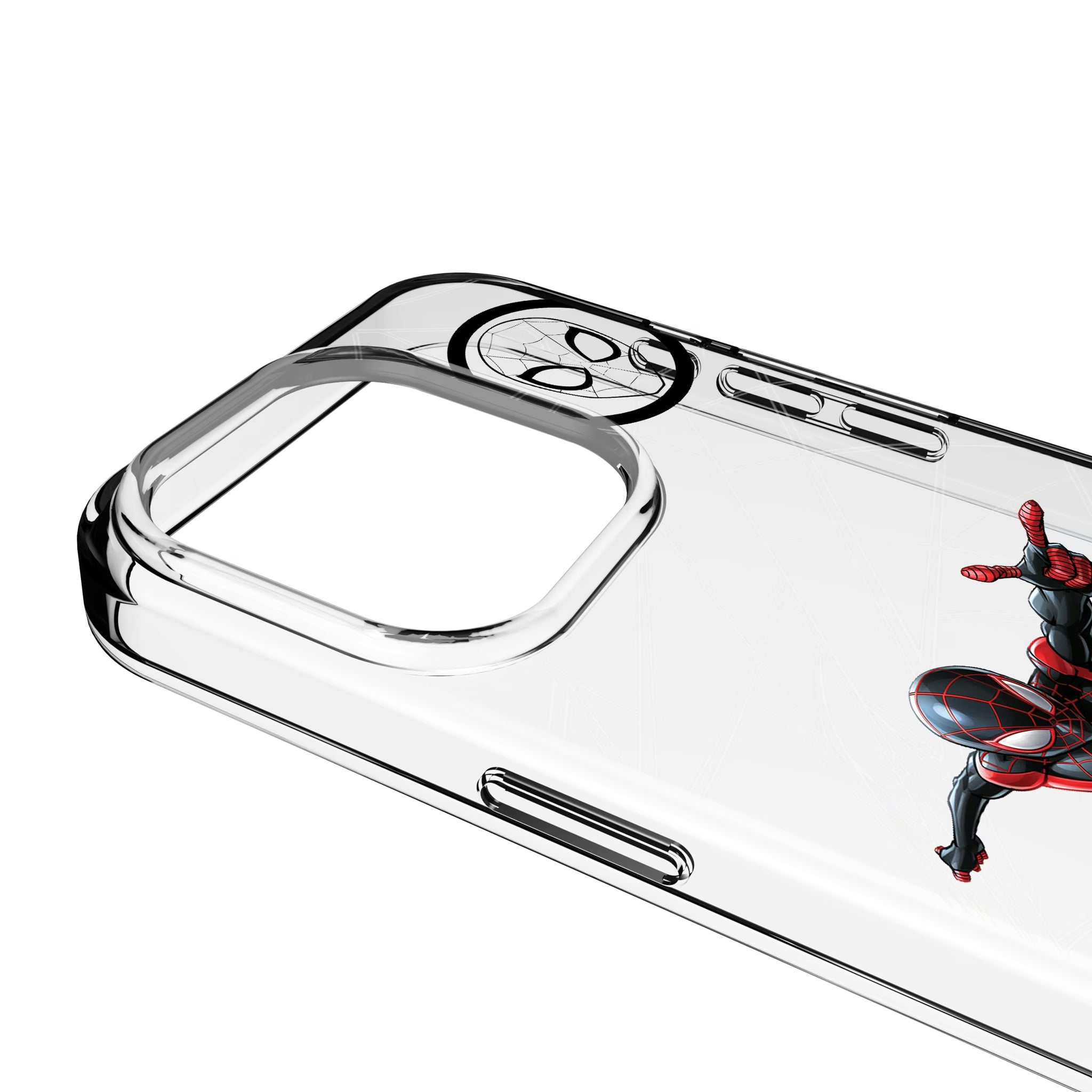 Marvel Miles Morales MechLine iPhone Clear Phone Case for Apple iPhone - Detail