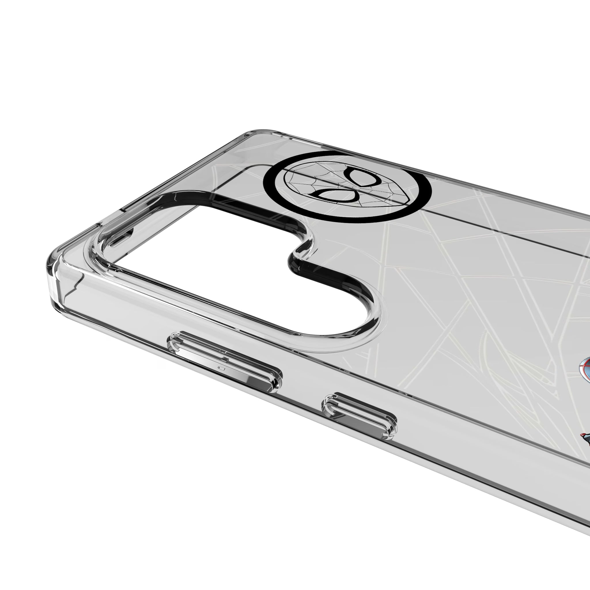 Marvel Miles Morales MechLine Galaxy Clear Phone Case for Samsung Galaxy - Detail