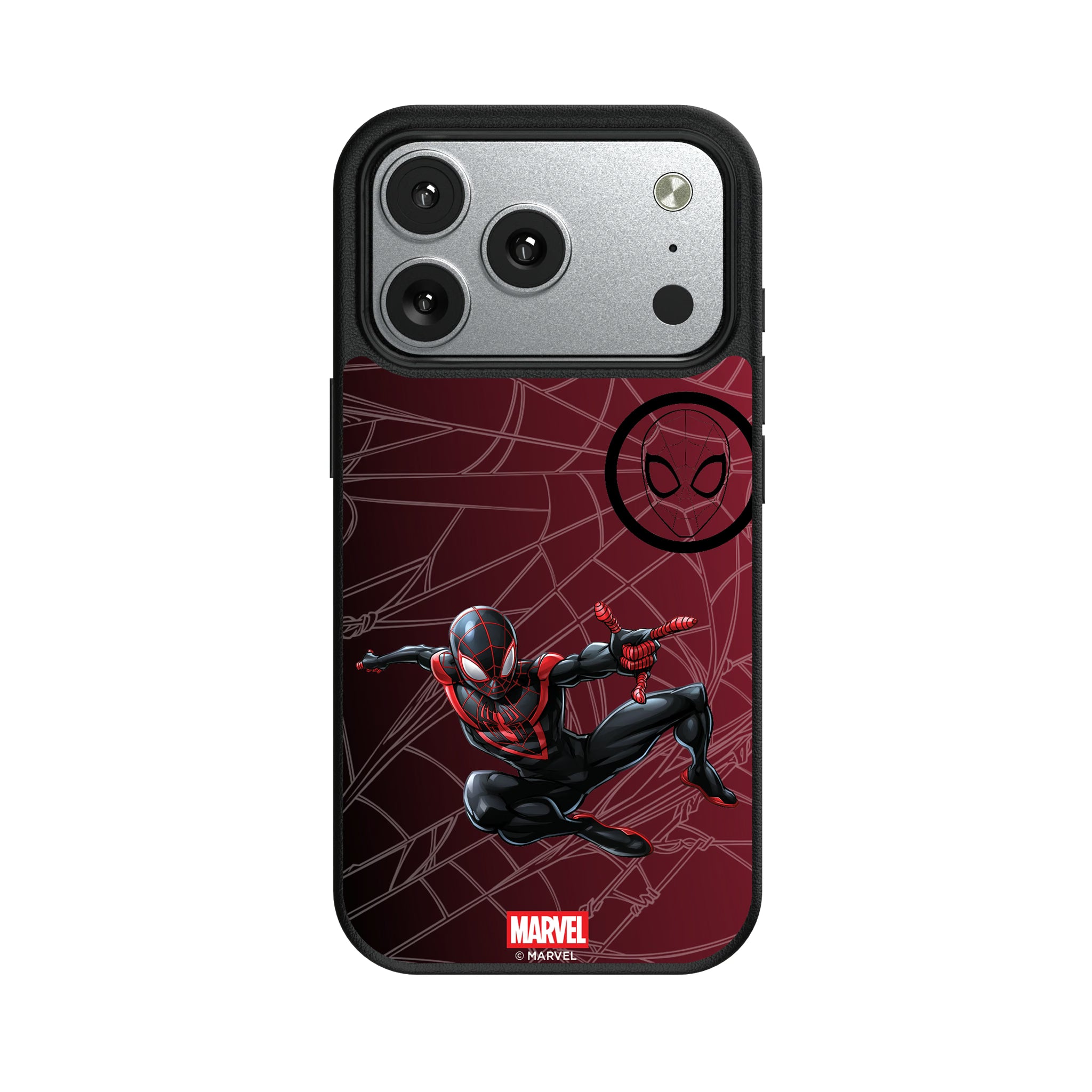 Marvel Miles Morales MechLine iPhone MagSafe Compatible Phone Case for Apple iPhone#Device_iPhone 17 Pro