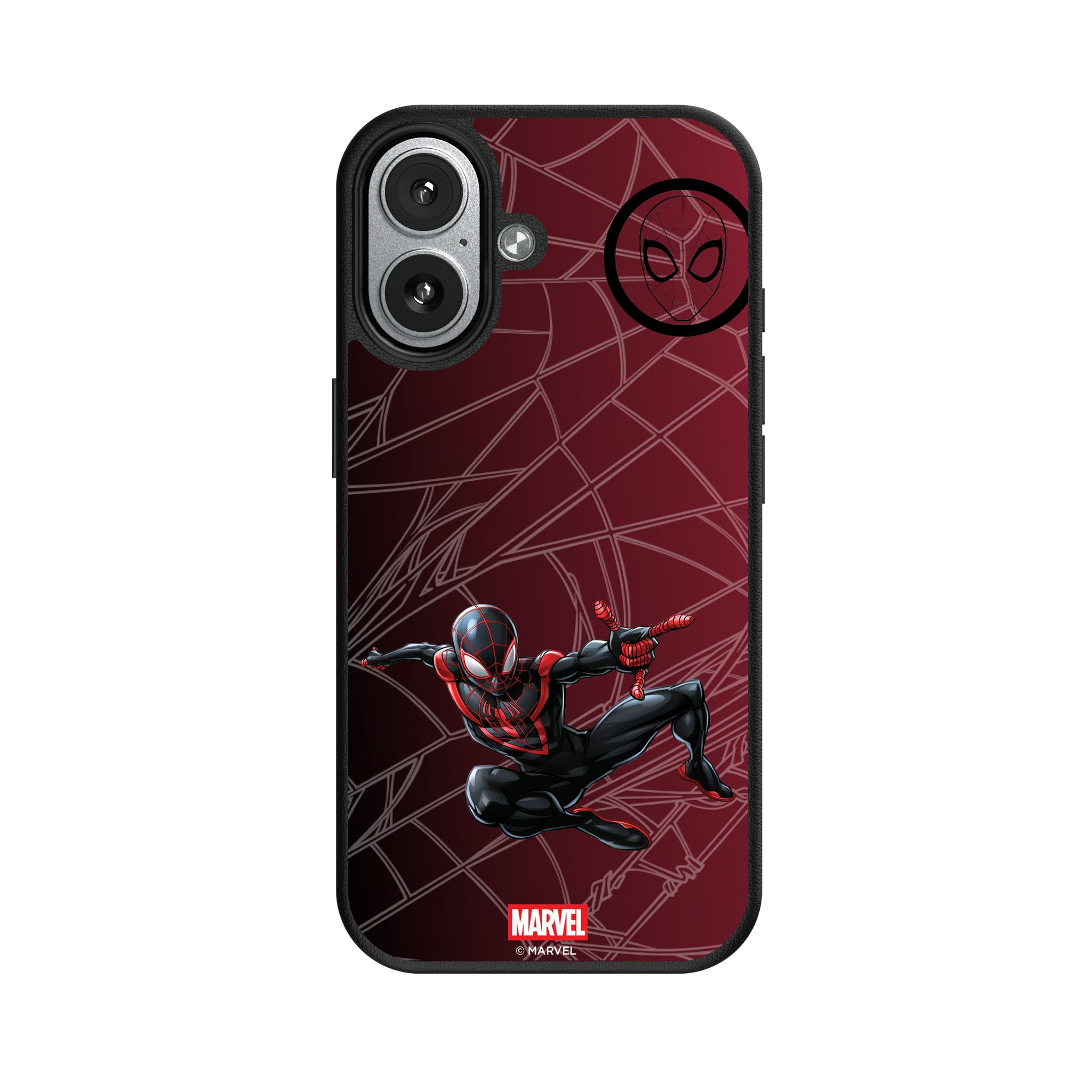 Marvel Miles Morales MechLine iPhone MagSafe Compatible Phone Case for Apple iPhone#Device_iPhone 17