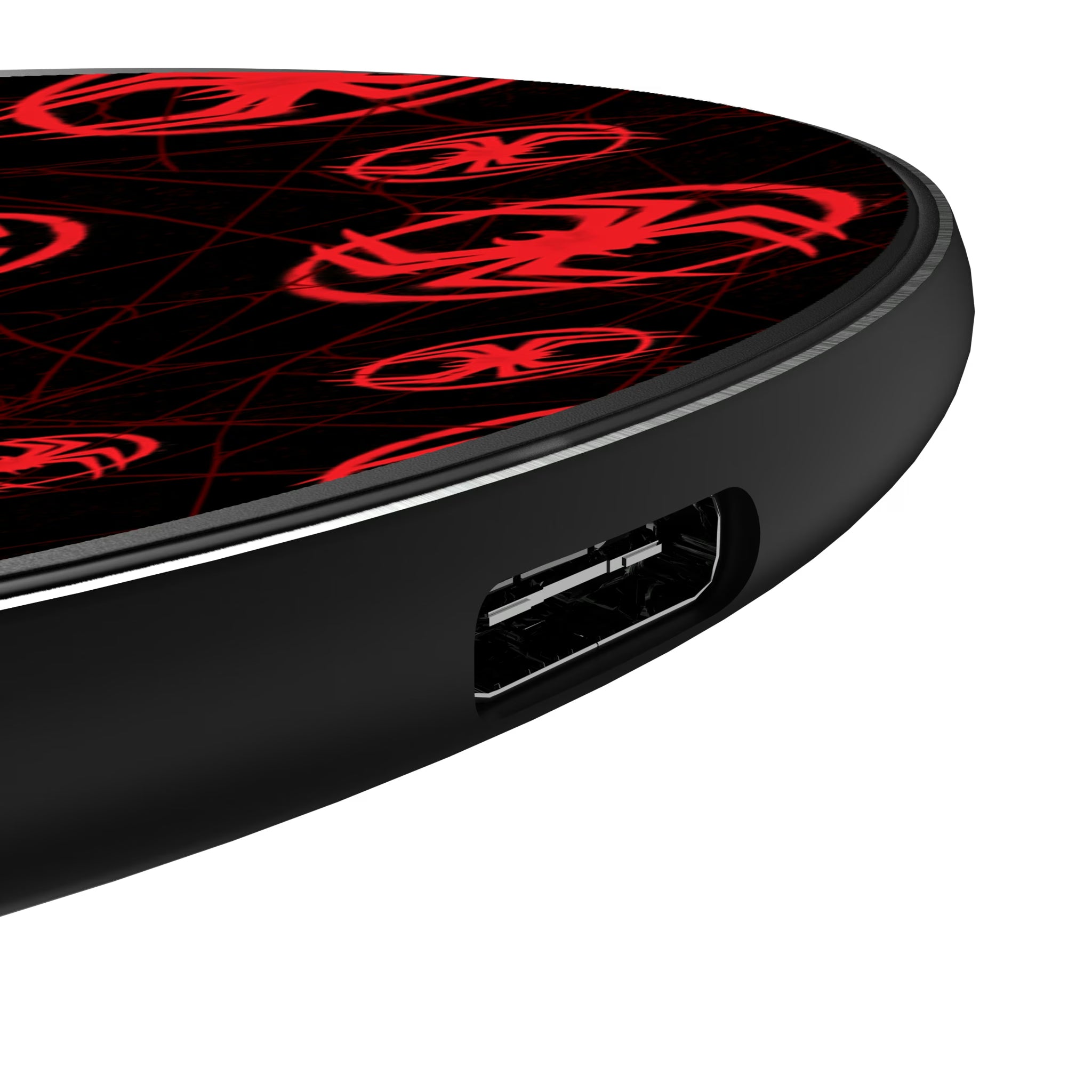 Marvel Miles Morales Pattern 15-Watt Wireless Charger - Detail