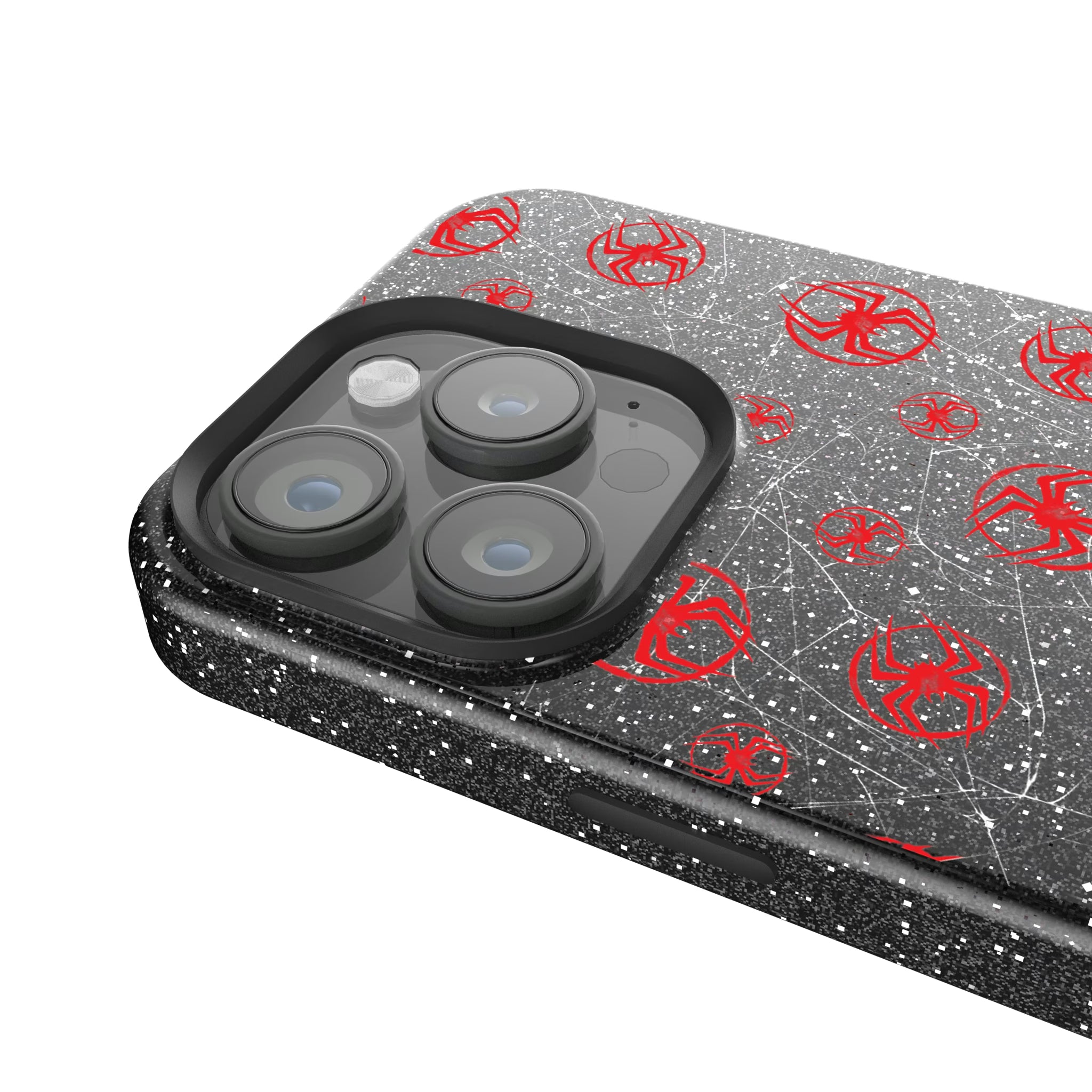 Marvel Miles Morales Pattern iPhone Bling Phone Case for Apple iPhone - Detail
