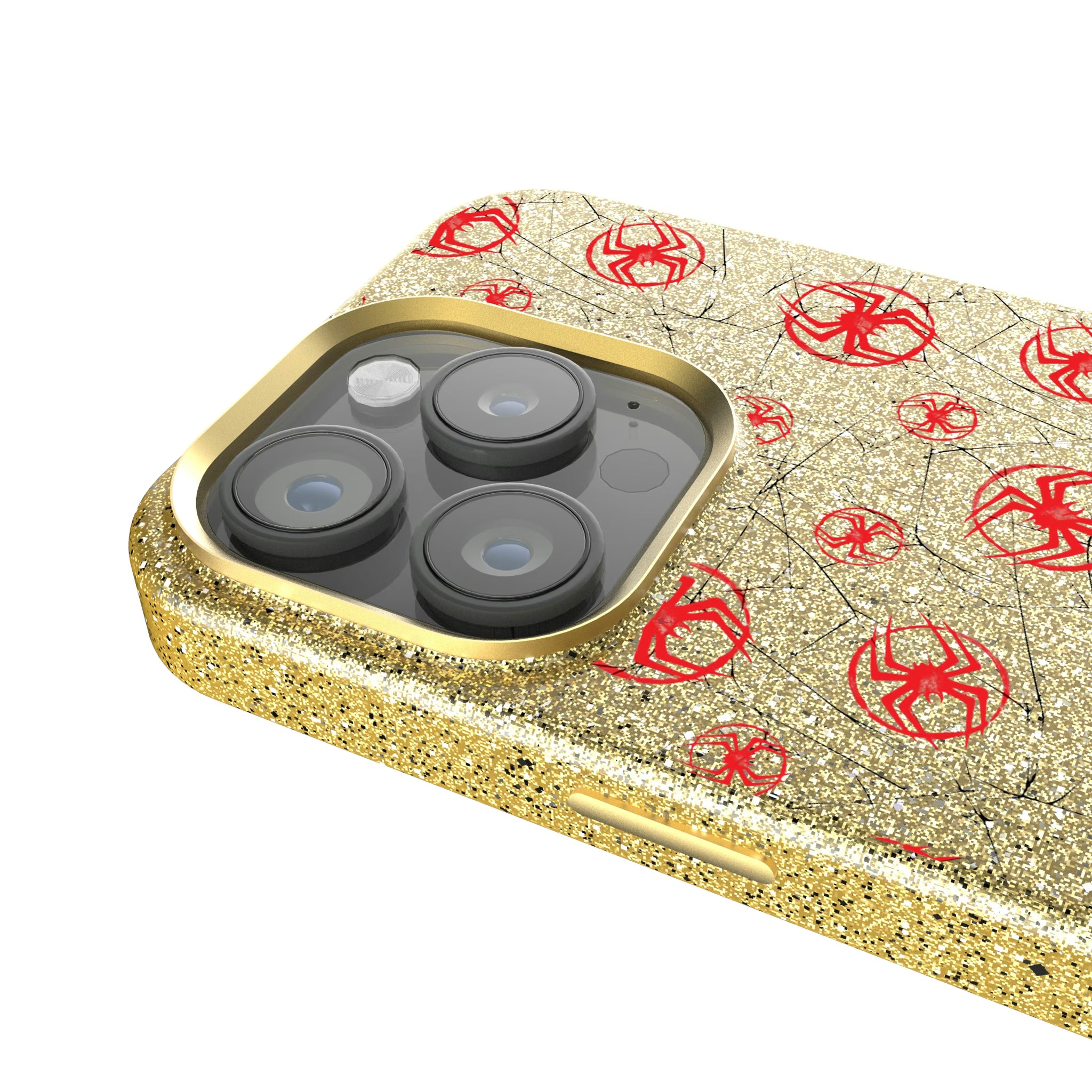 Marvel Miles Morales Pattern iPhone Bling Phone Case for Apple iPhone - Detail