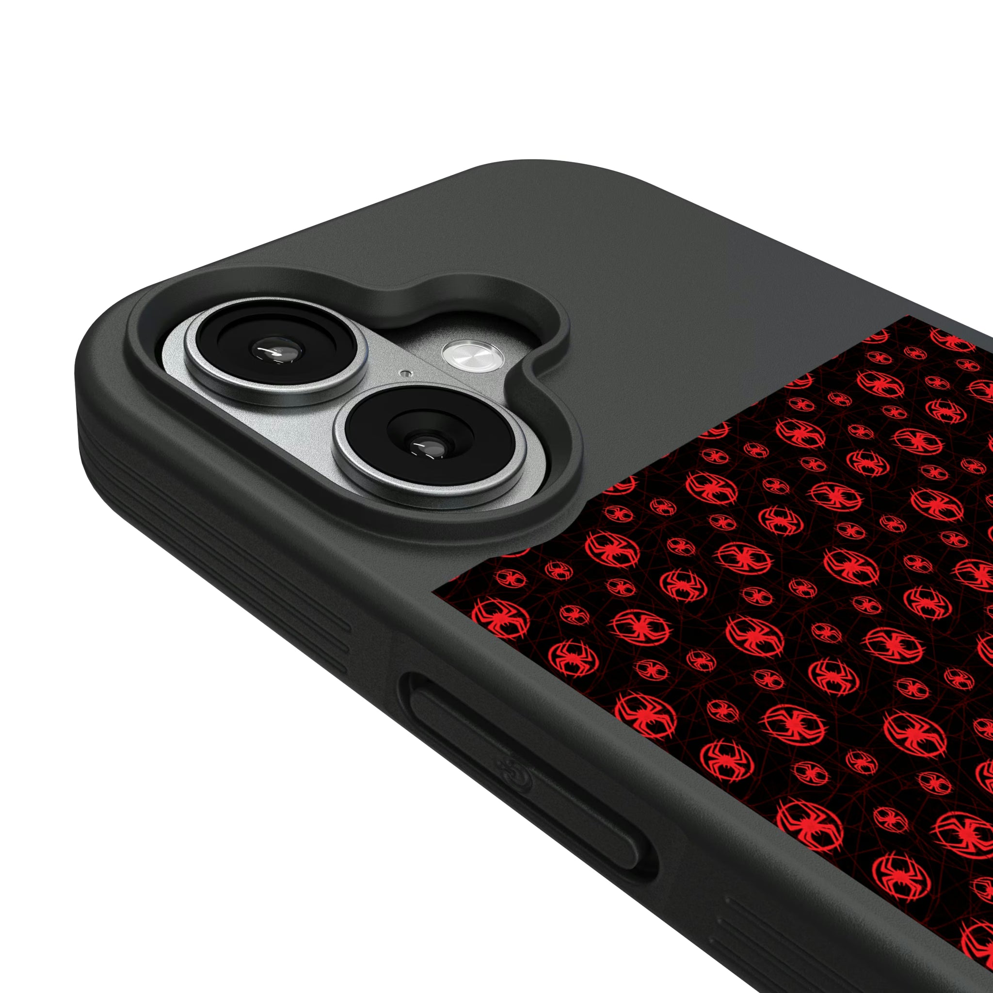 Marvel Miles Morales Pattern iPhone Bump Phone Case for Apple iPhone - Detail#Device_iPhone 17