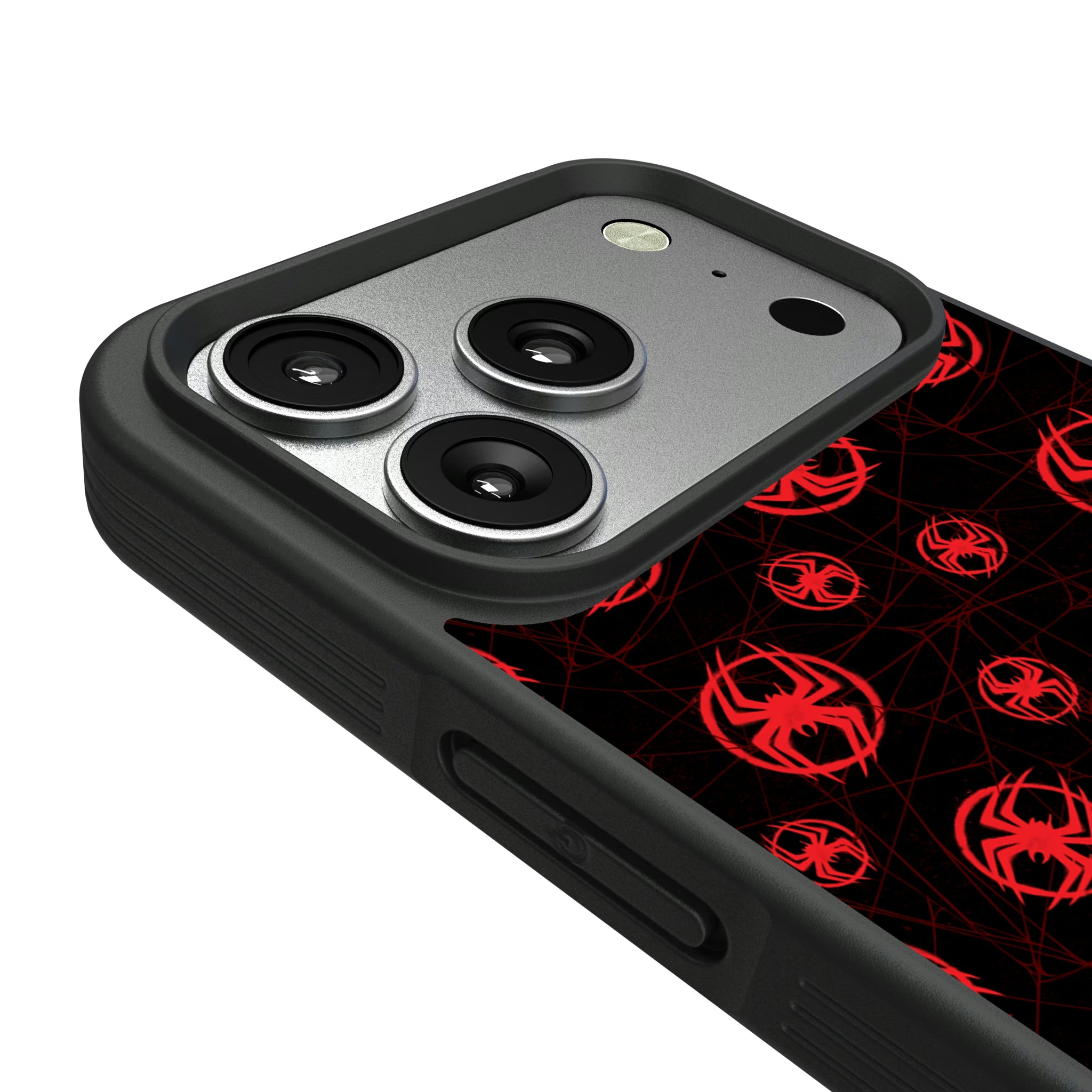 Marvel Miles Morales Pattern iPhone Bump Phone Case for Apple iPhone - Detail#Device_iPhone 17 Pro
