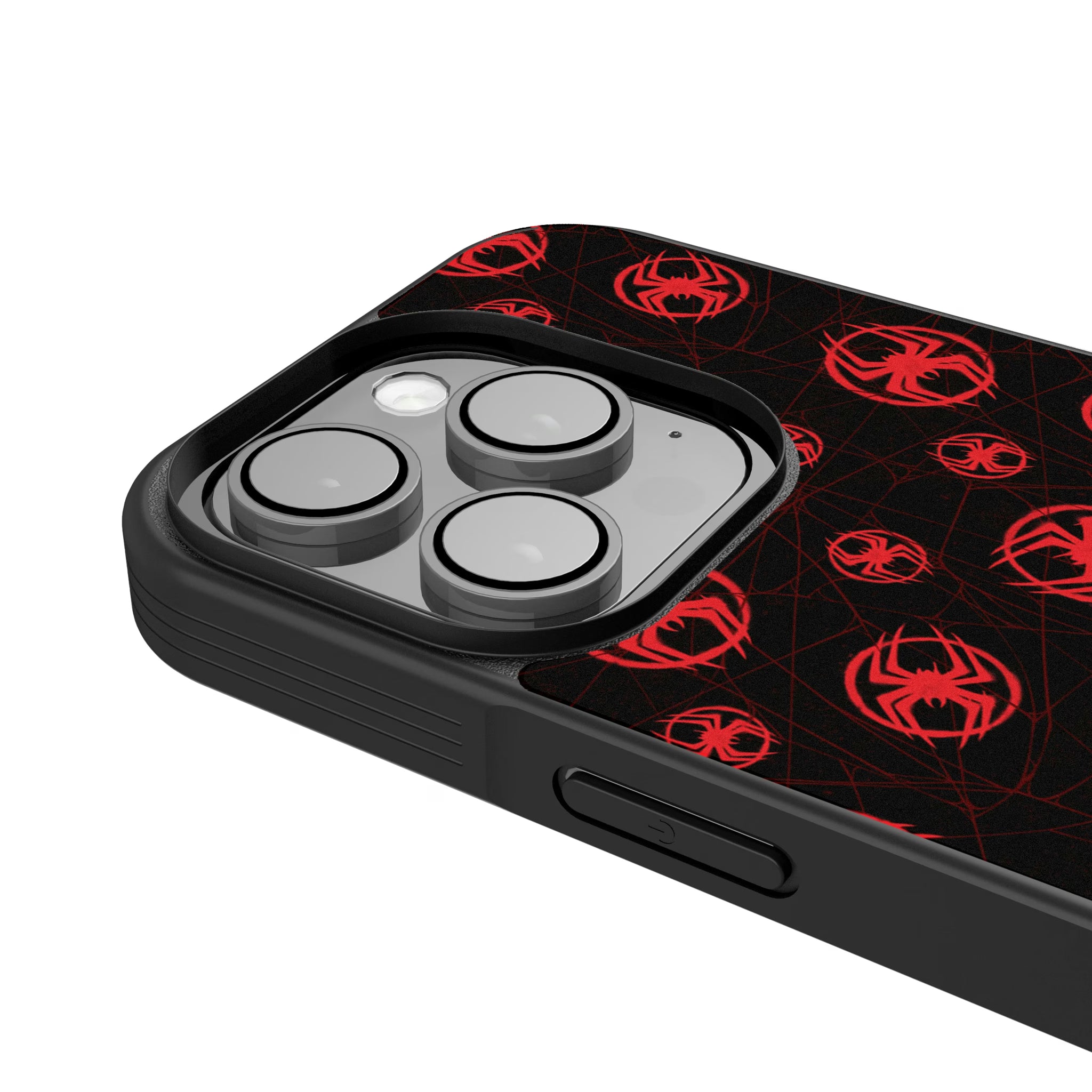 Marvel Miles Morales Pattern iPhone Bump Phone Case for Apple iPhone - Detail
