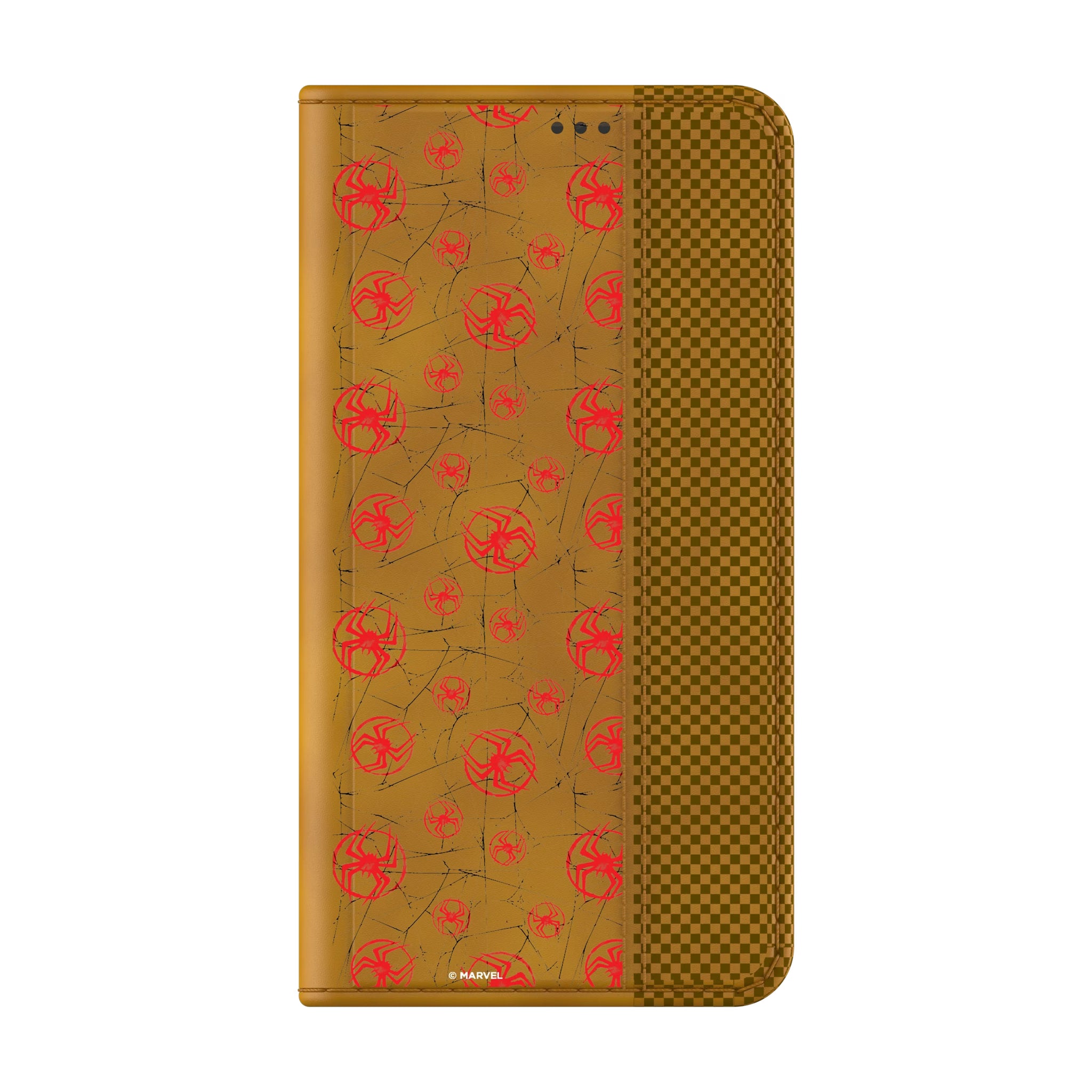 Marvel Miles Morales Pattern Galaxy Folio Phone Case for Samsung Galaxy