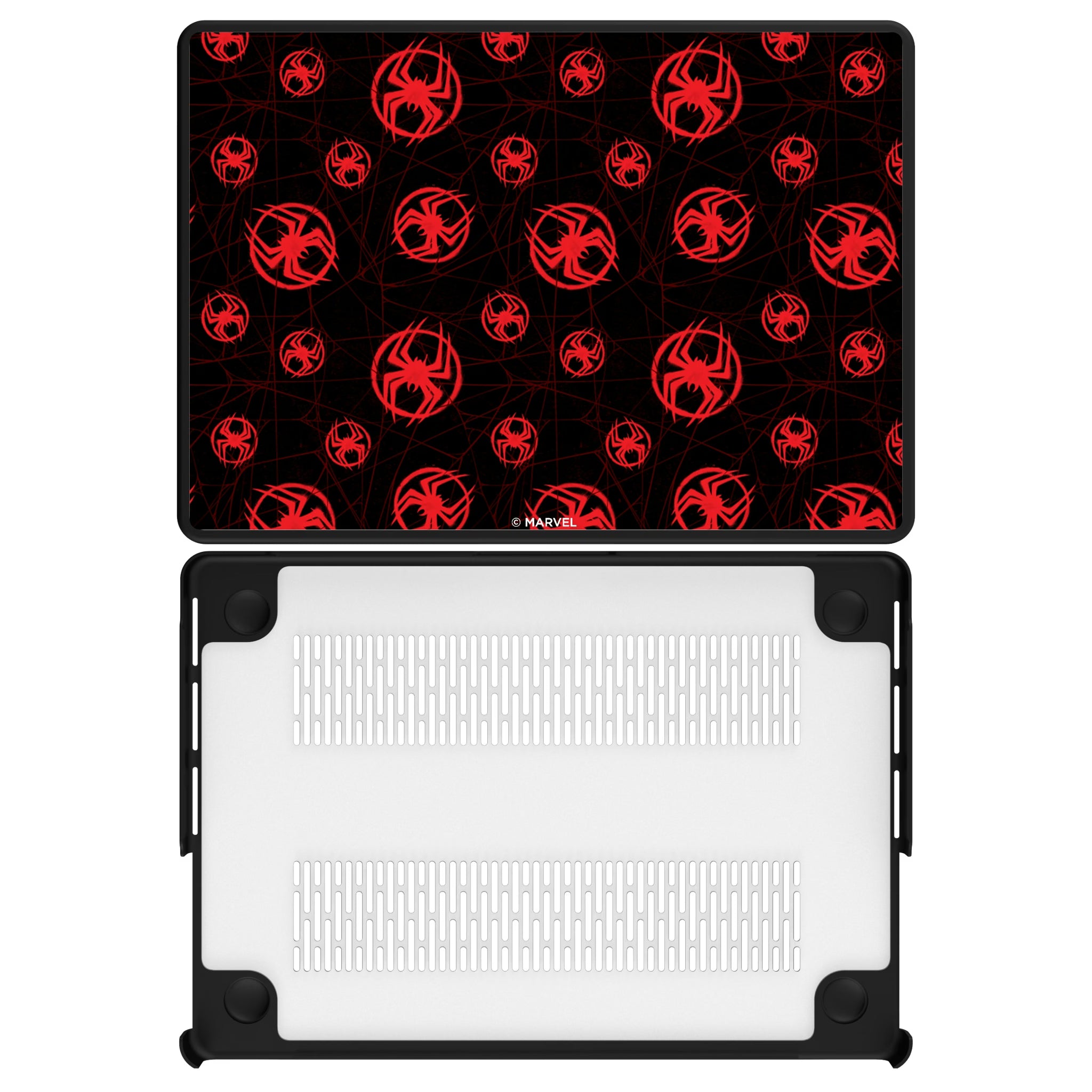 Marvel Miles Morales Pattern MacBook Laptop Case for Apple MacBook#Device_MacBook Pro (14-inch, 2021) / MacBook Pro (14-inch, 2023) / MacBook Pro (14-inch, 2024)