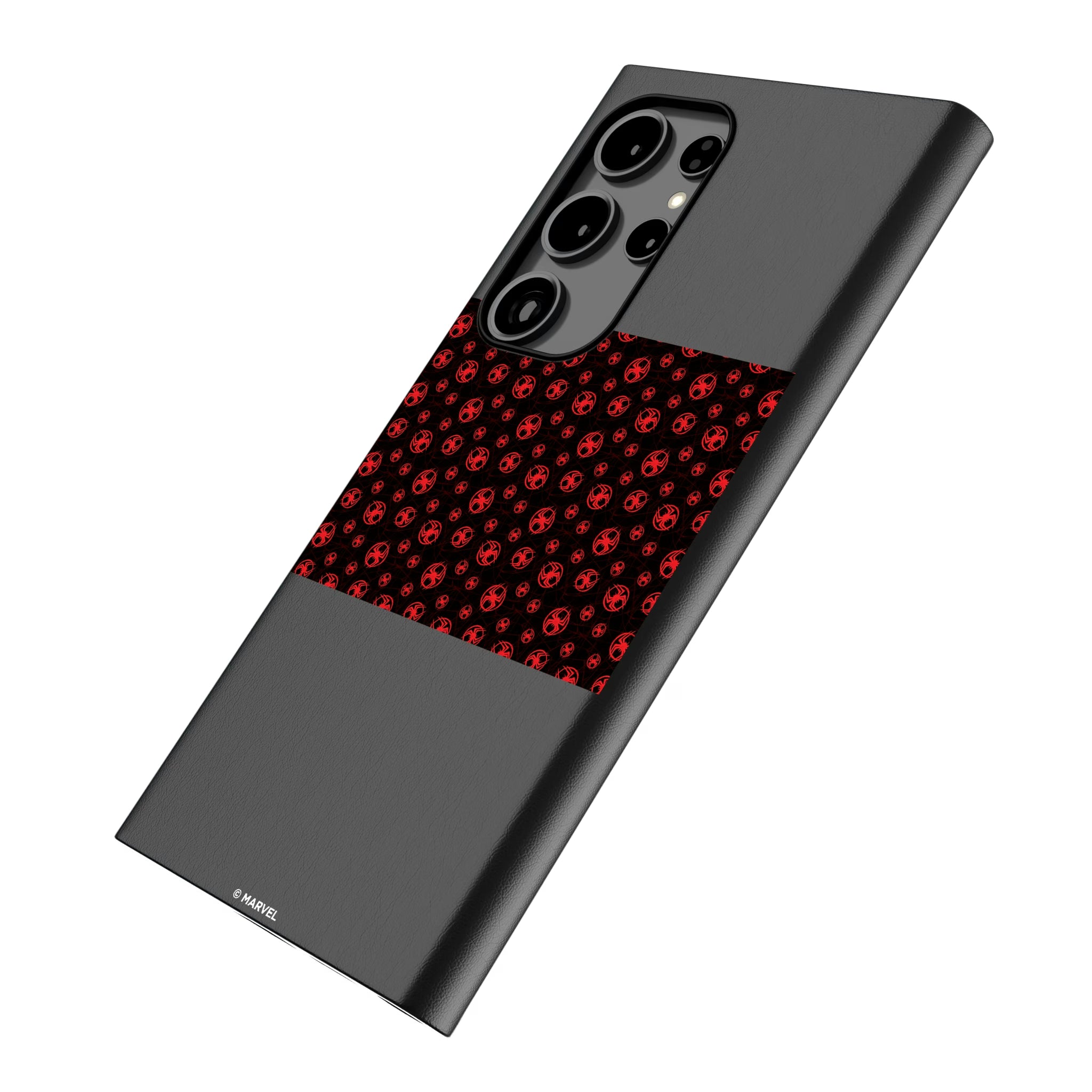 Marvel Miles Morales Pattern Galaxy MagSafe Compatible Phone Case for Samsung Galaxy - Isometric View