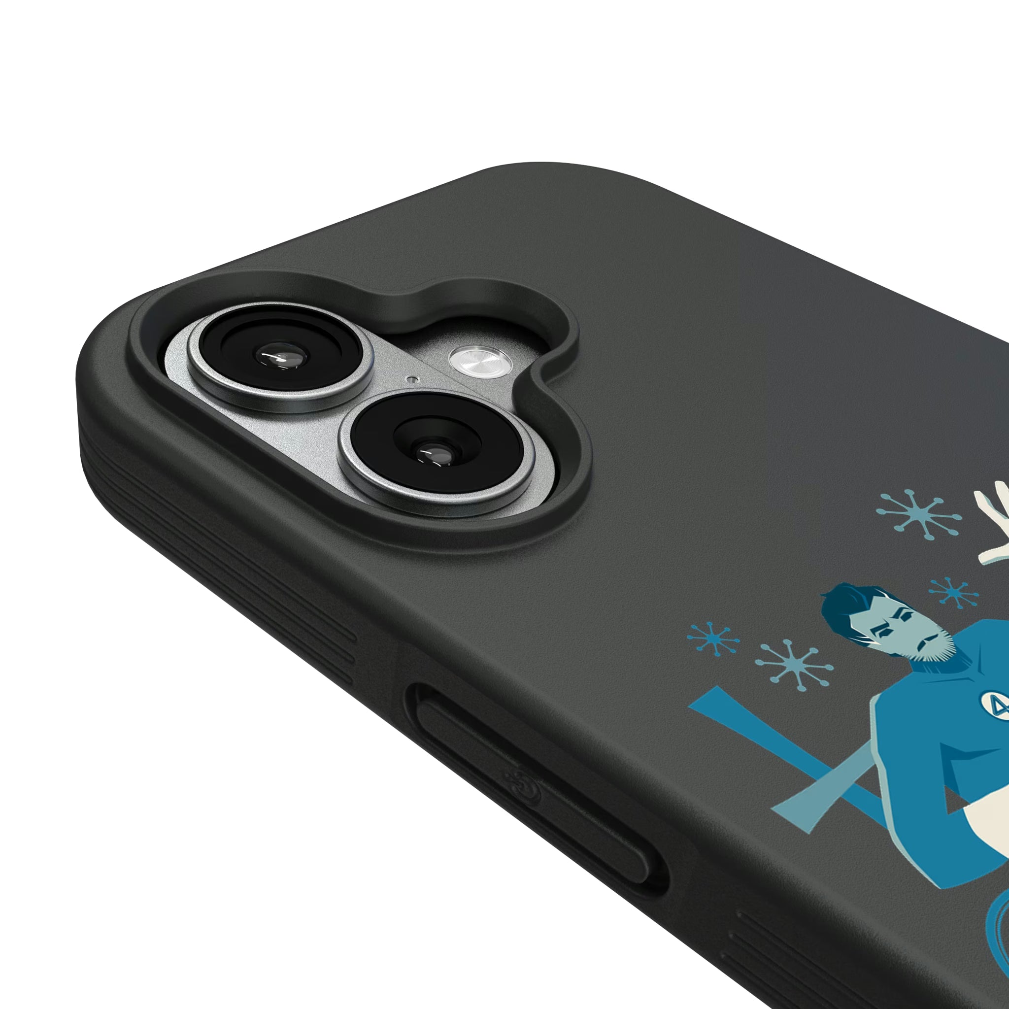 Marvel Mister Fantastic Badge iPhone Bump Phone Case for Apple iPhone - Detail#Device_iPhone 17