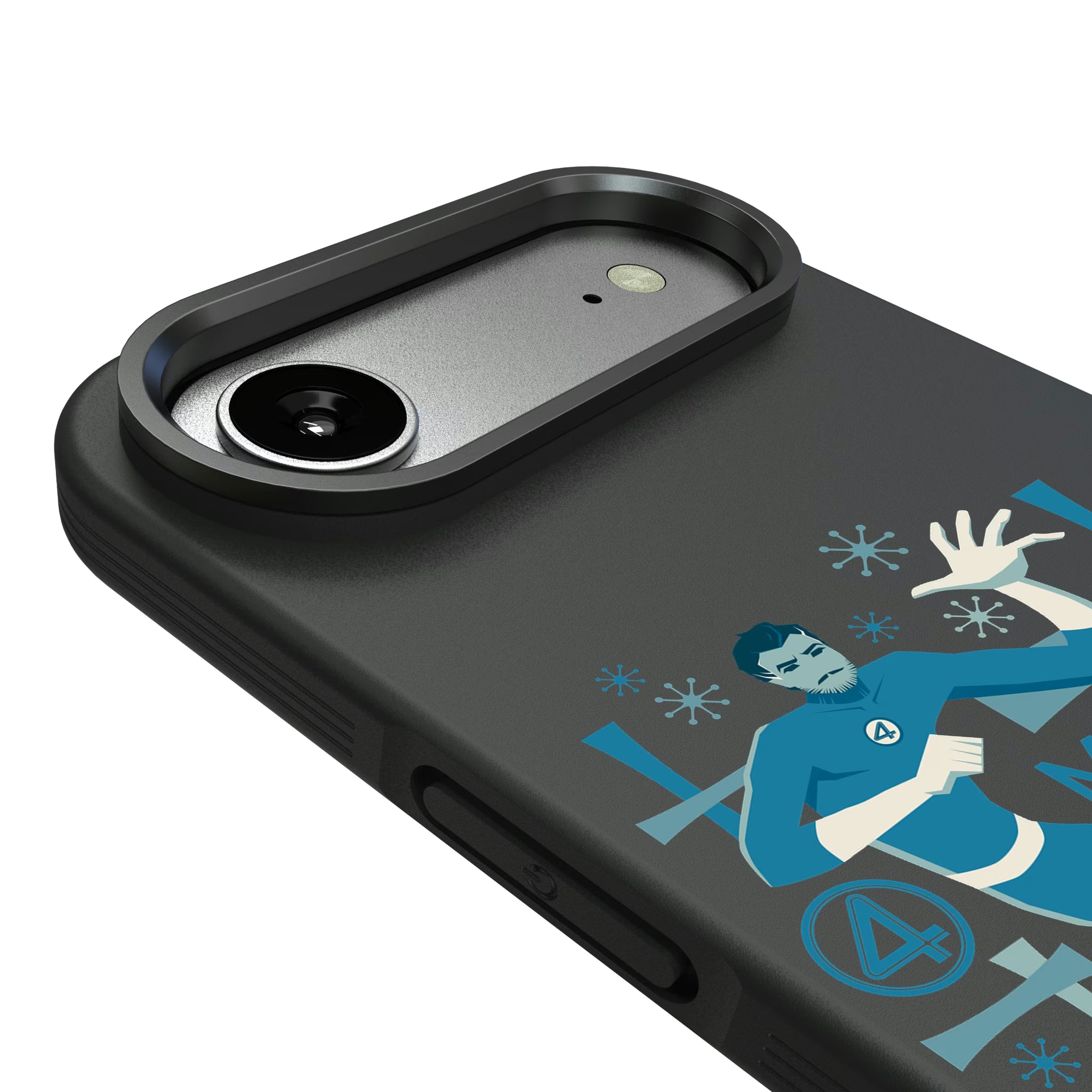 Marvel Mister Fantastic Badge iPhone Bump Phone Case for Apple iPhone - Detail#Device_iPhone Air