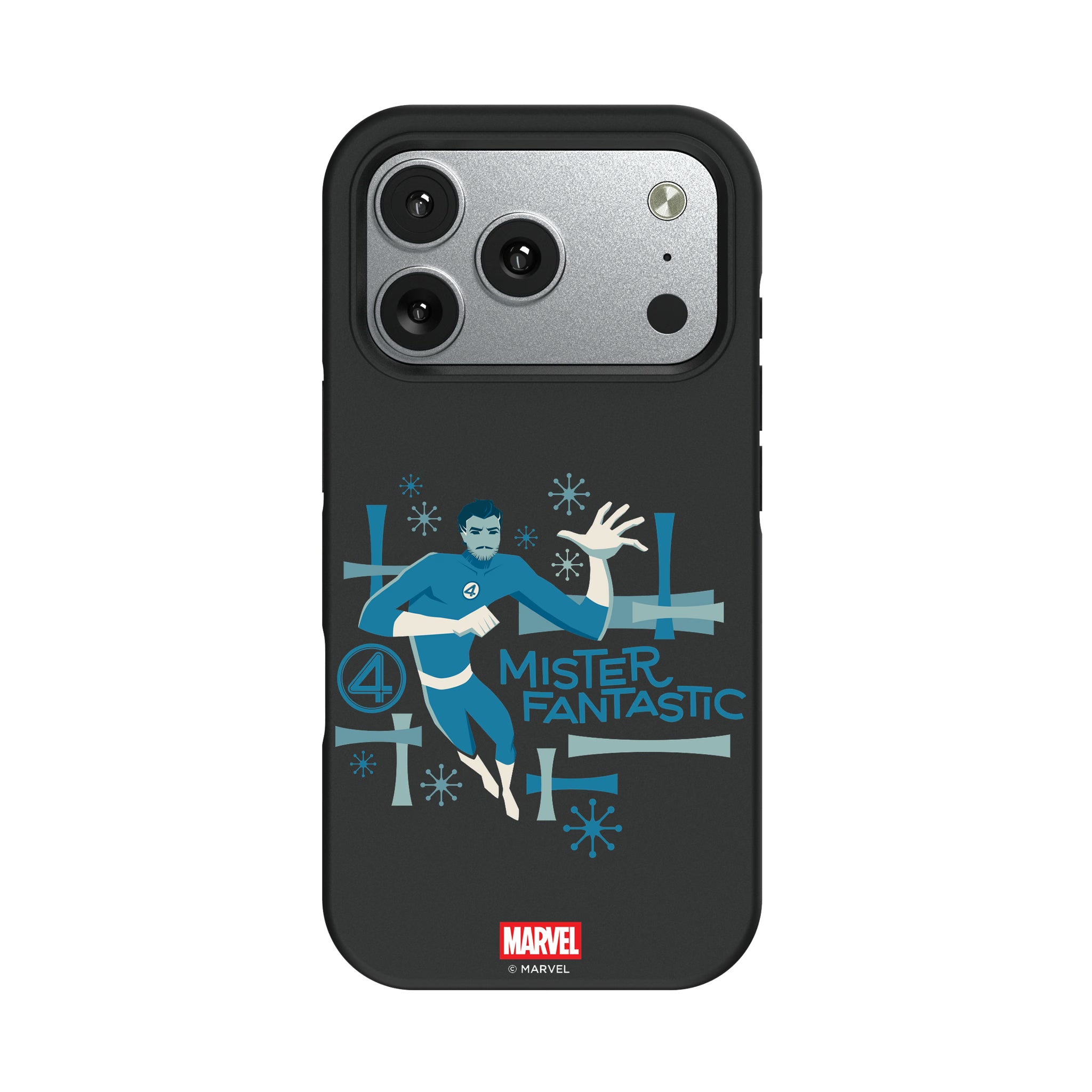 Marvel Mister Fantastic Badge iPhone Bump Phone Case for Apple iPhone#Device_iPhone 17 Pro