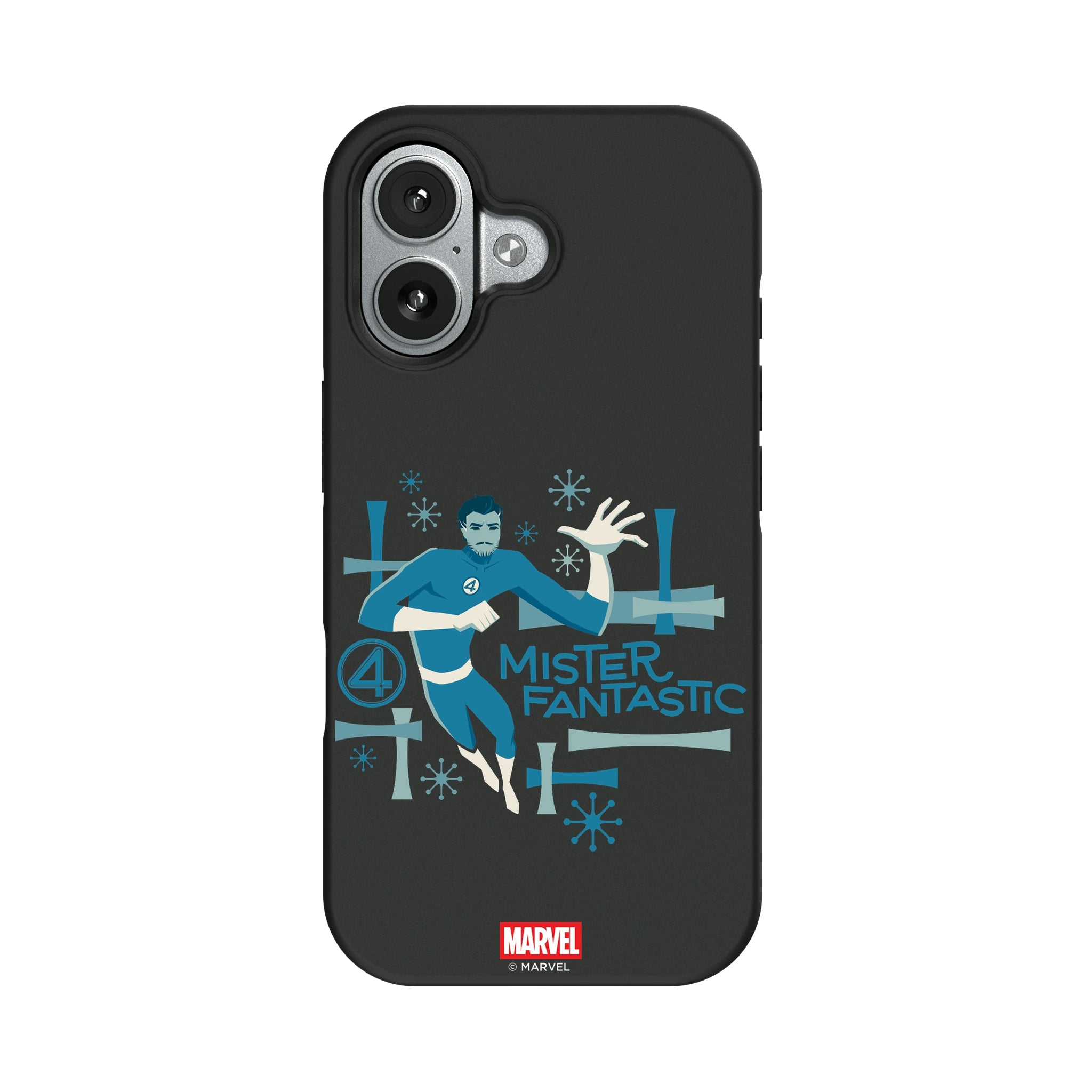 Marvel Mister Fantastic Badge iPhone Bump Phone Case for Apple iPhone#Device_iPhone 17