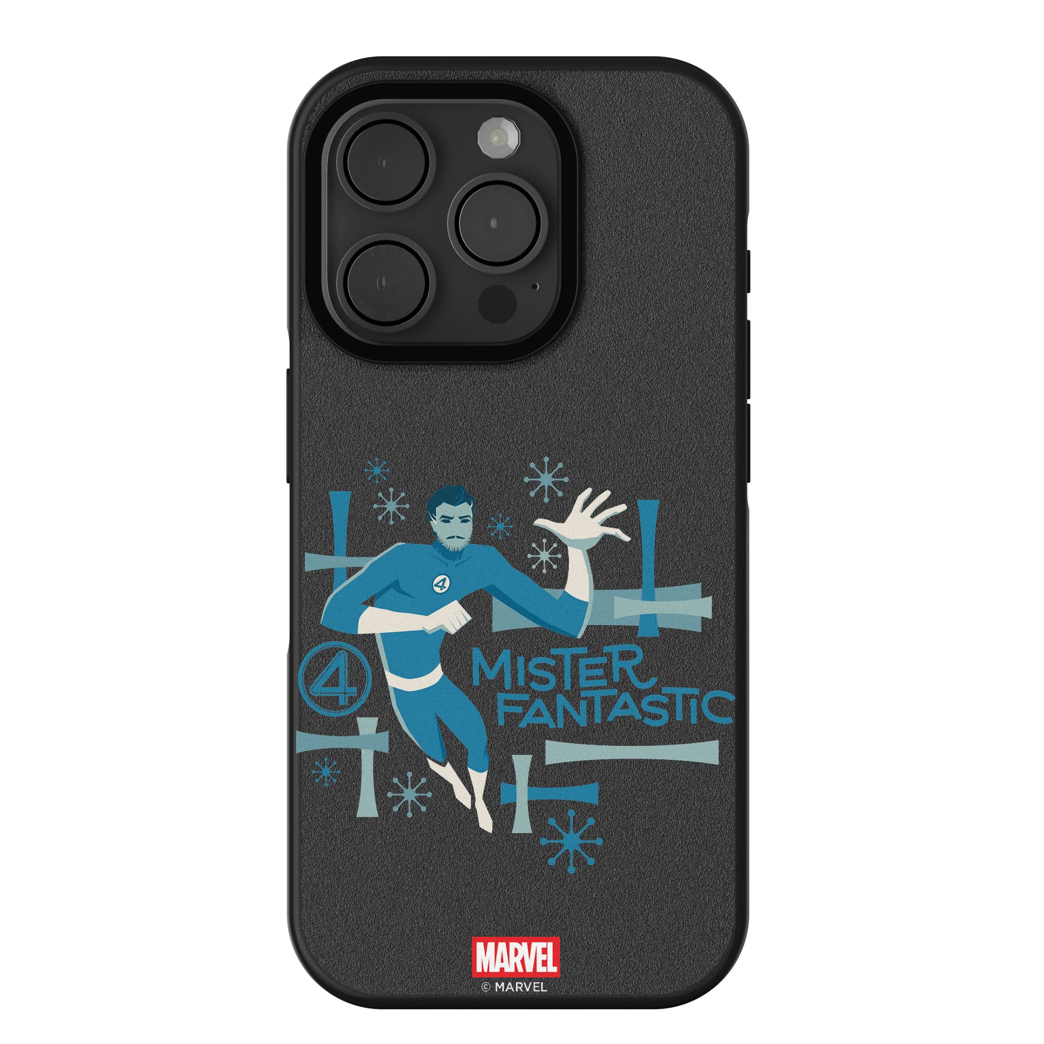 Marvel Mister Fantastic Badge iPhone Bump Phone Case for Apple iPhone