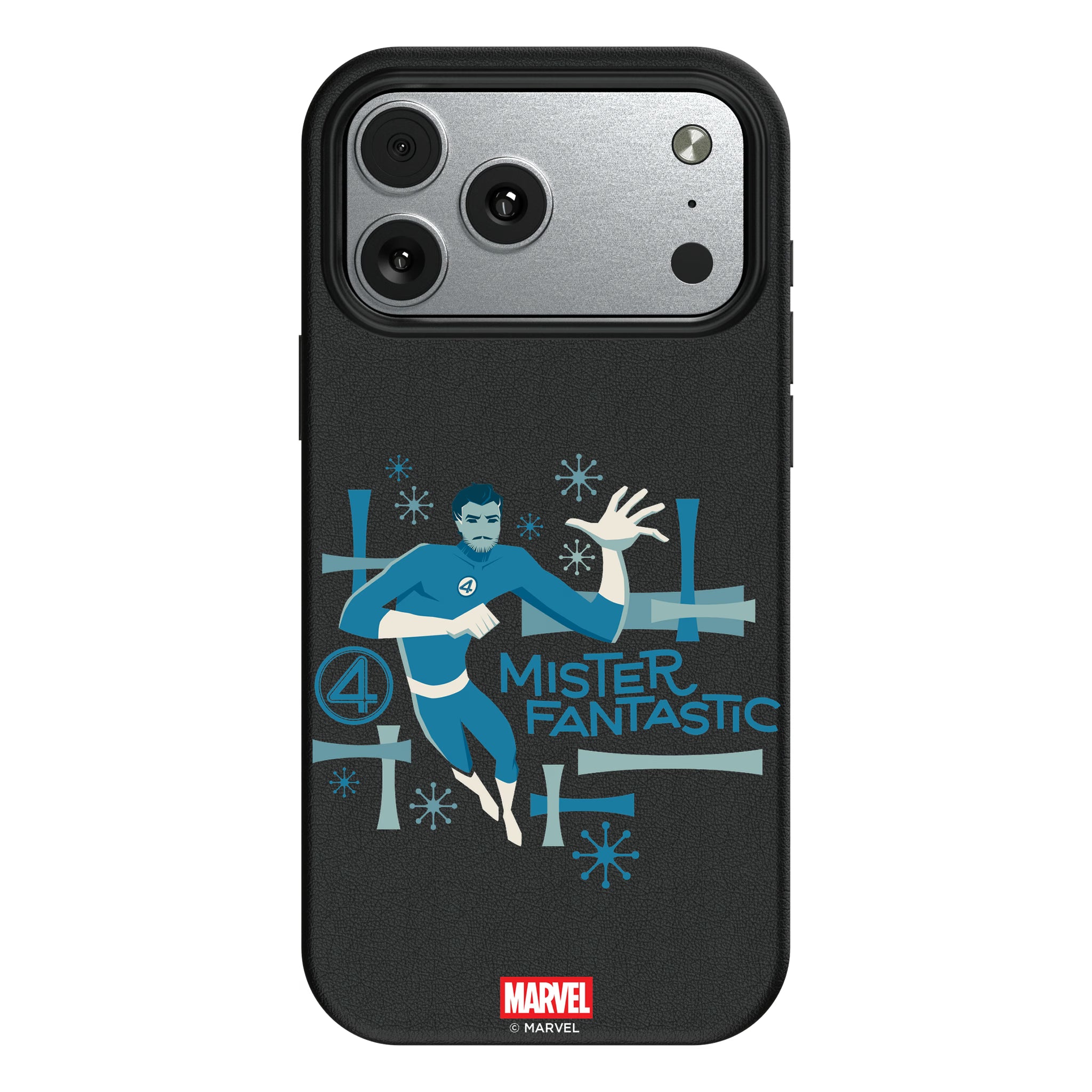 Marvel Mister Fantastic Badge iPhone MagSafe Compatible Phone Case for Apple iPhone#Device_iPhone 17 Pro Max