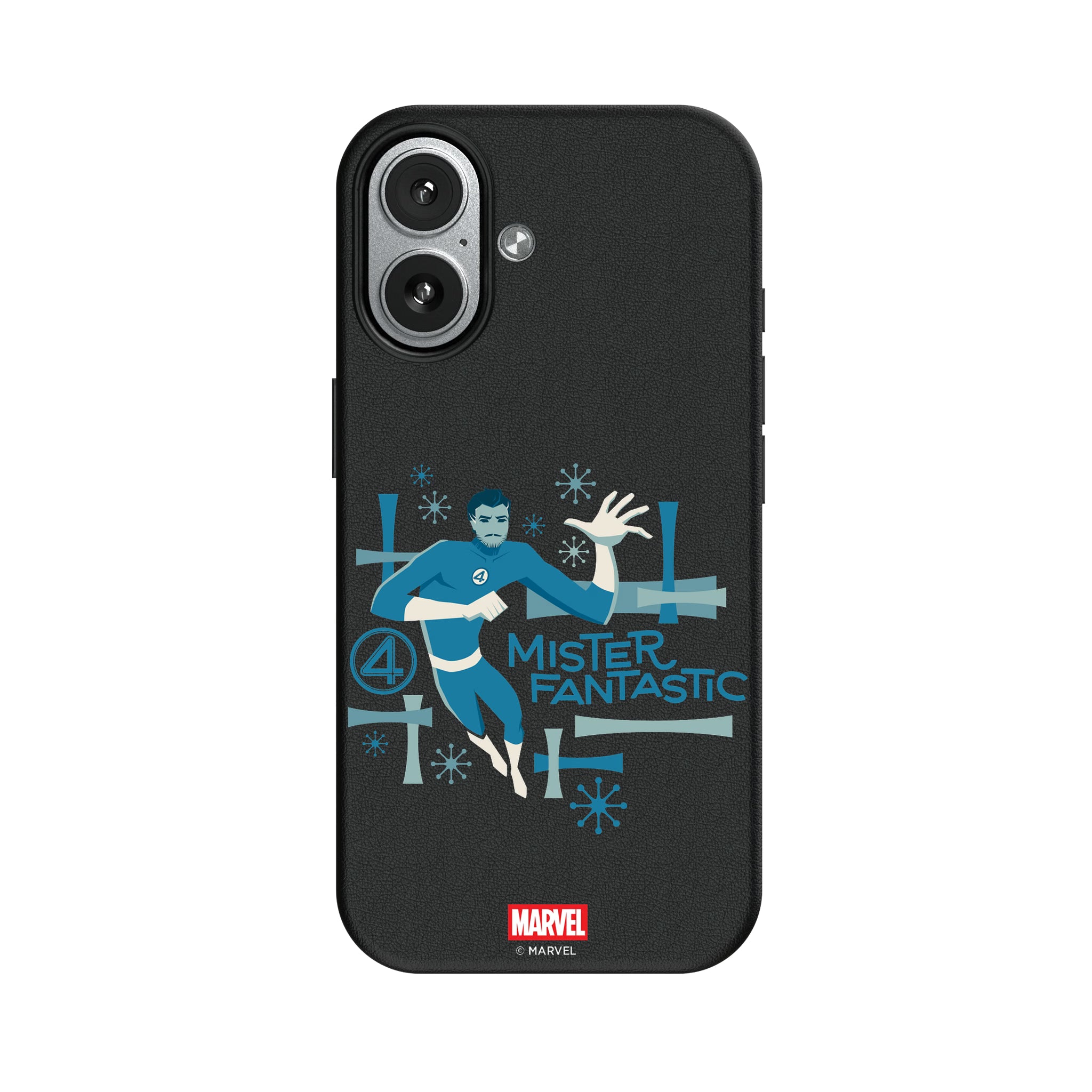 Marvel Mister Fantastic Badge iPhone MagSafe Compatible Phone Case for Apple iPhone#Device_iPhone 17