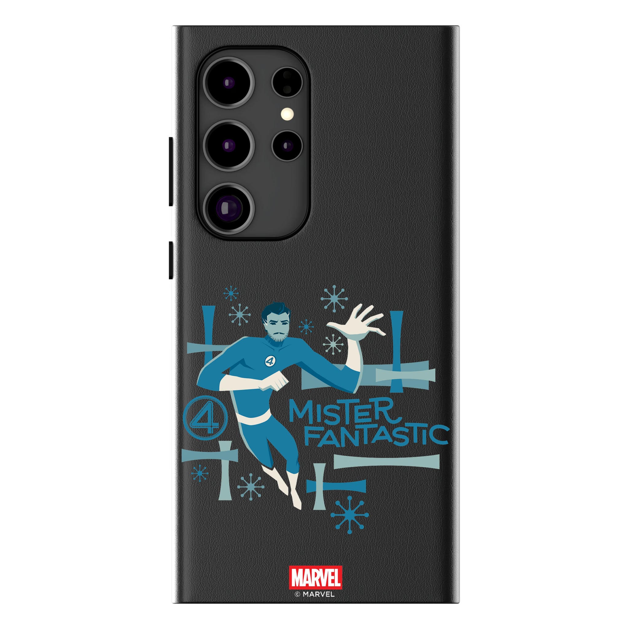 Marvel Mister Fantastic Badge Galaxy MagSafe Compatible Phone Case for Samsung Galaxy