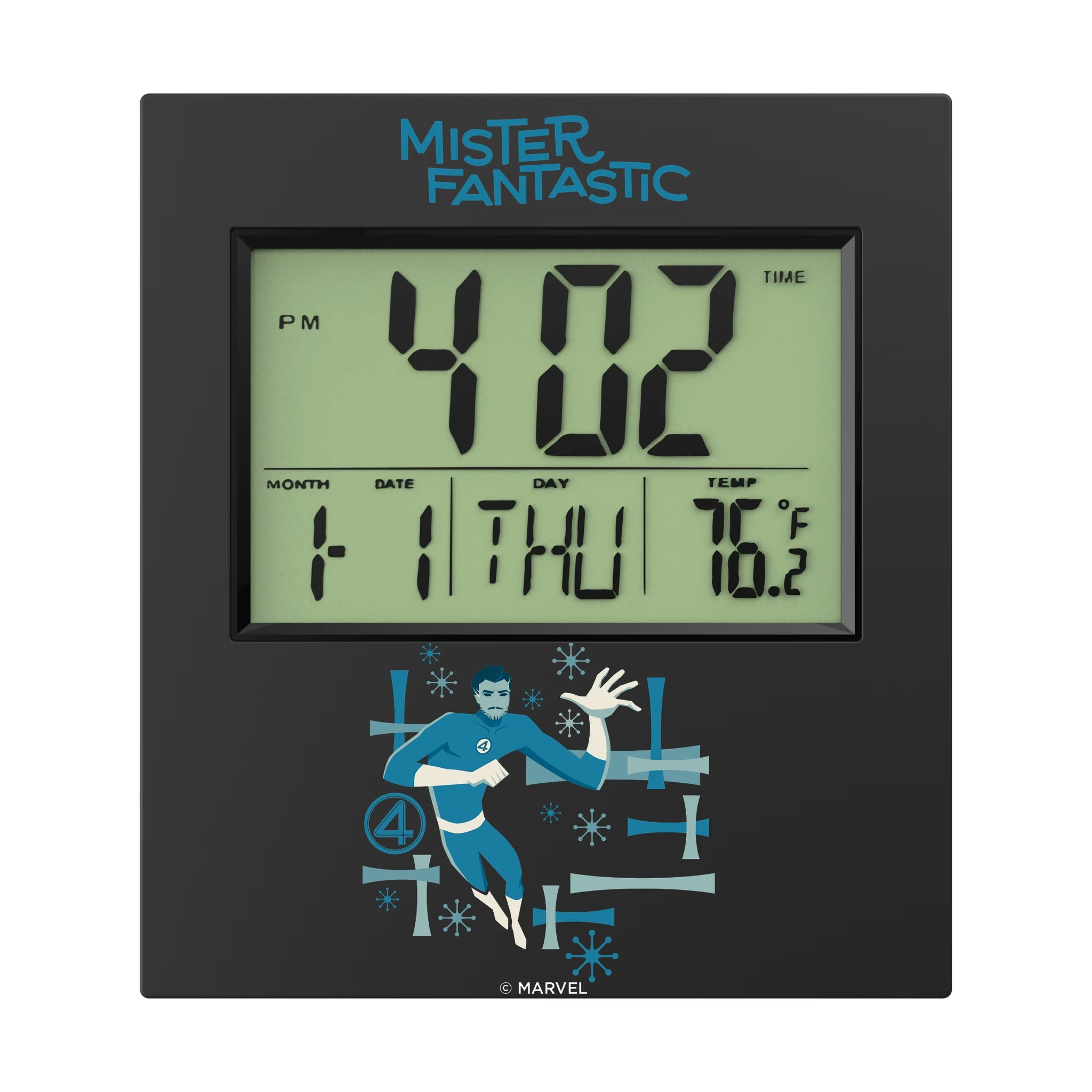 Marvel Mister Fantastic Badge Wall Clock