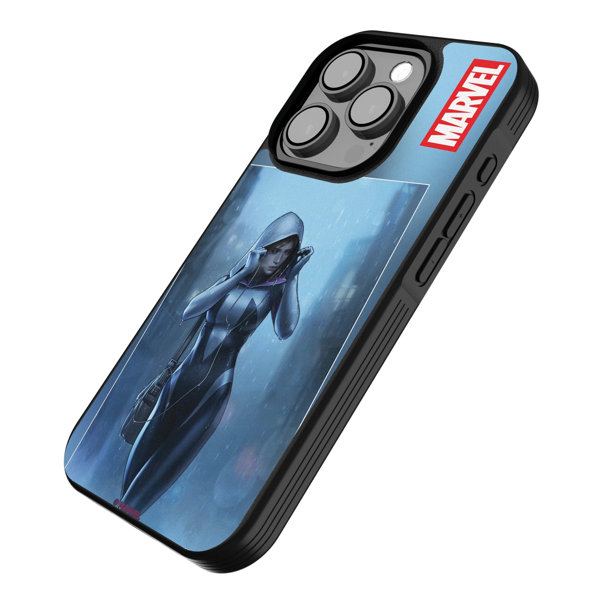 Marvel Spider-Gwen Cover Art iPhone Bump Phone Case for Apple iPhone - Isometric View