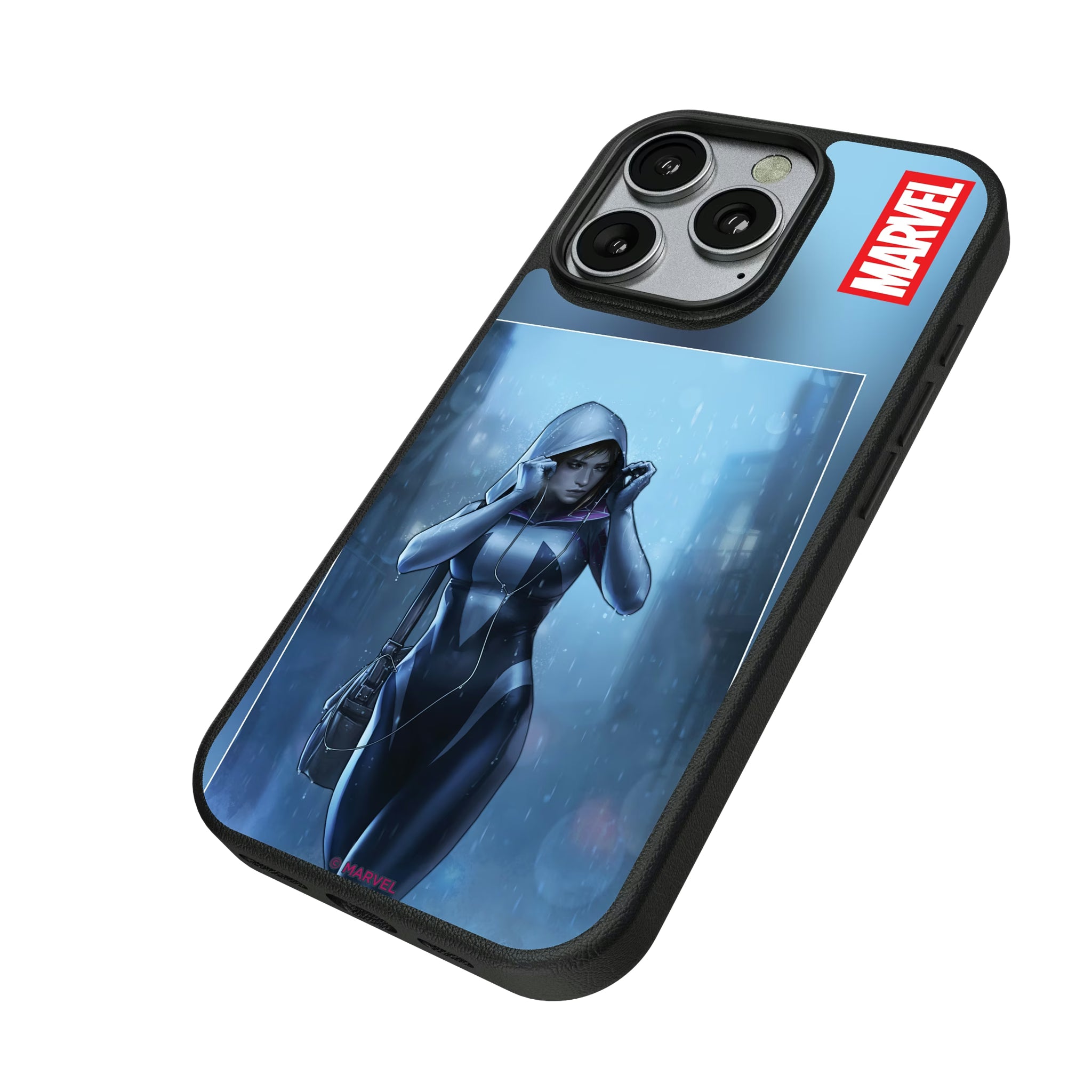 Marvel Spider-Gwen Cover Art iPhone MagSafe Compatible Phone Case for Apple iPhone - Isometric View