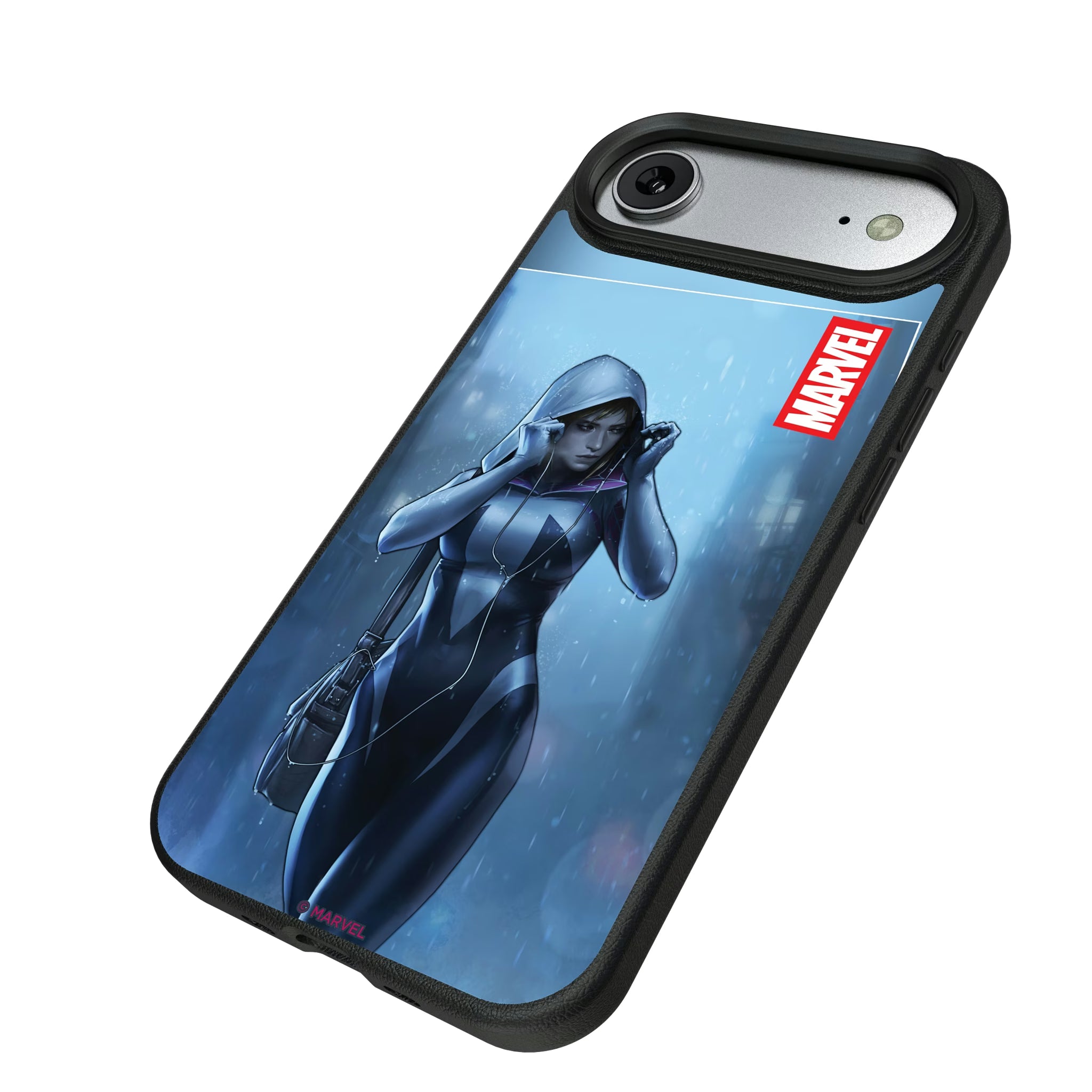 Marvel Spider-Gwen Cover Art iPhone MagSafe Compatible Phone Case for Apple iPhone - Isometric View#Device_iPhone Air