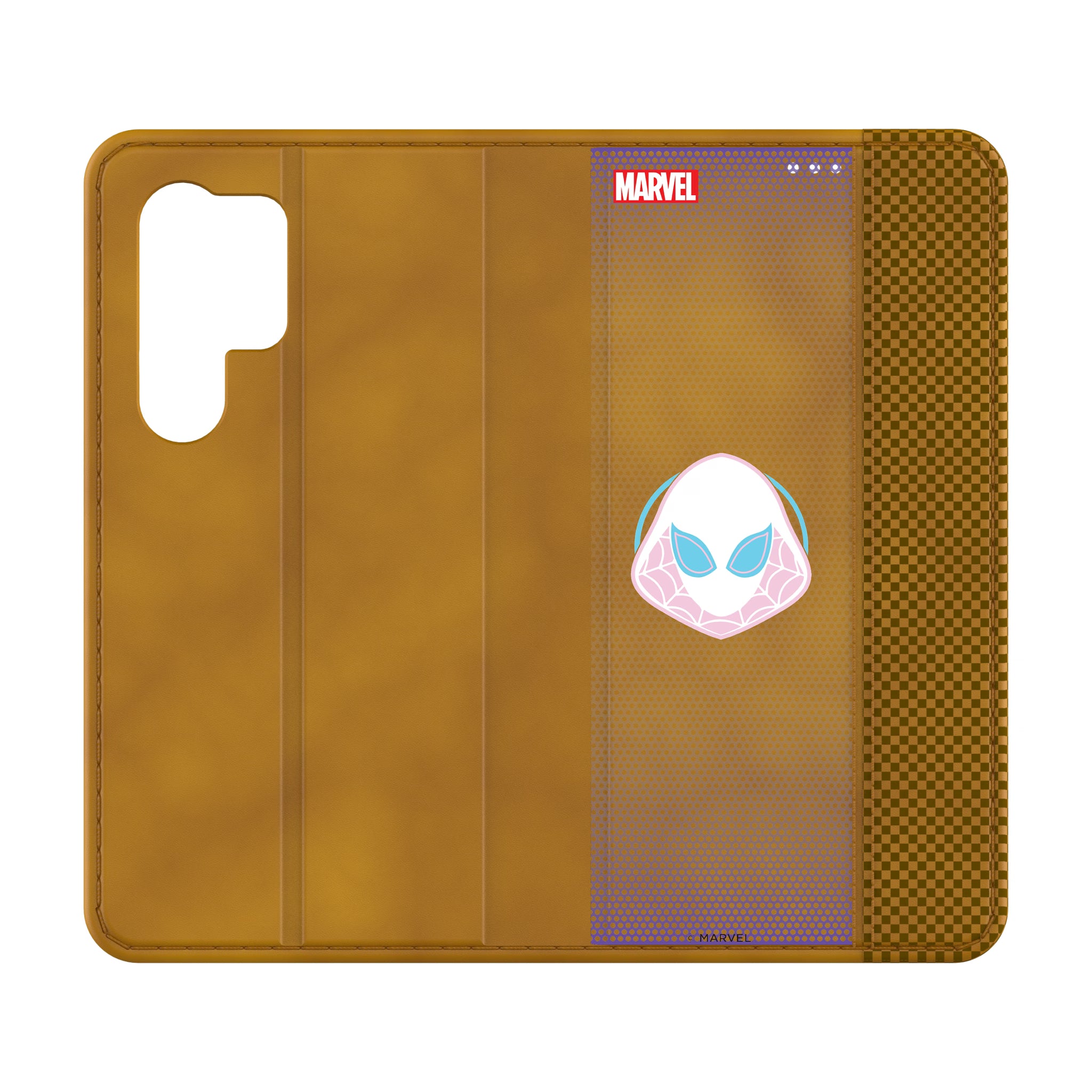 Marvel Spider-Gwen Grid Galaxy Folio Phone Case for Samsung Galaxy
