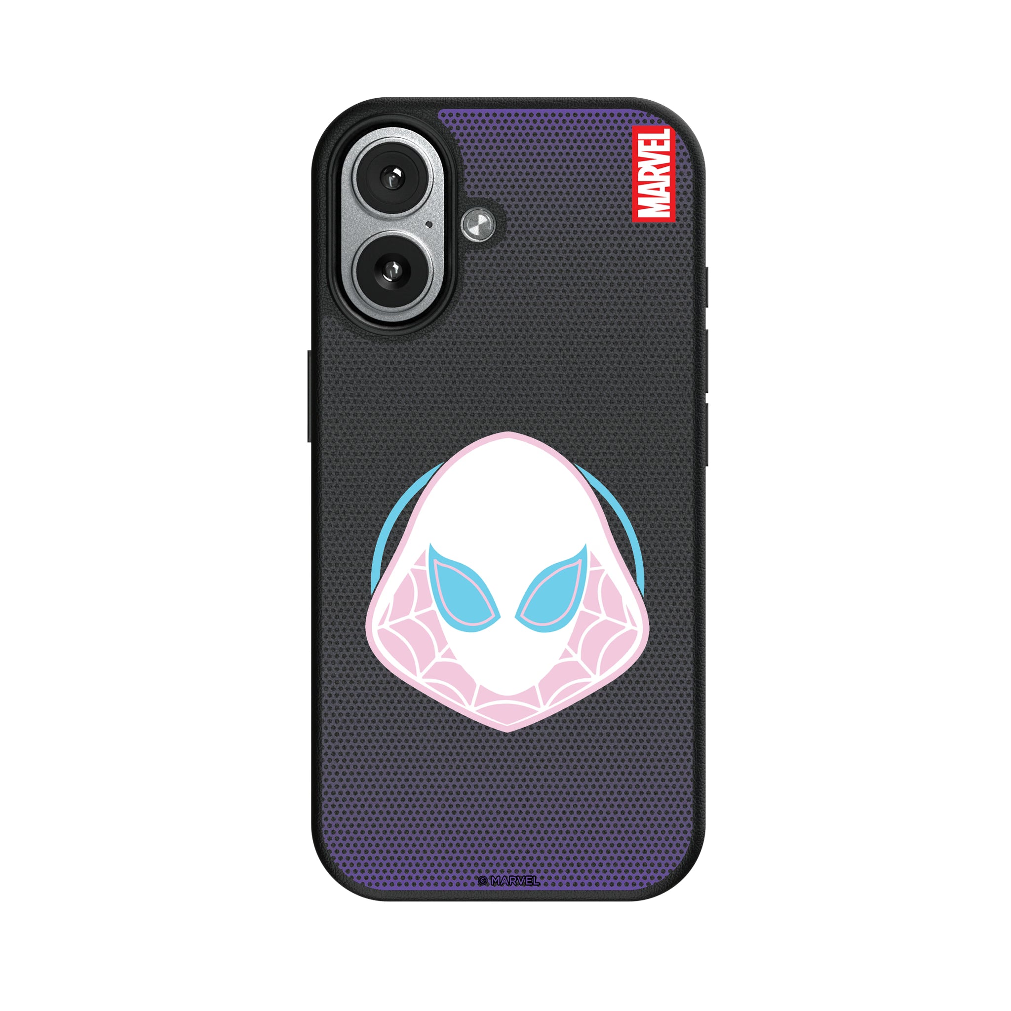 Marvel Spider-Gwen Grid iPhone MagSafe Compatible Phone Case for Apple iPhone#Device_iPhone 17