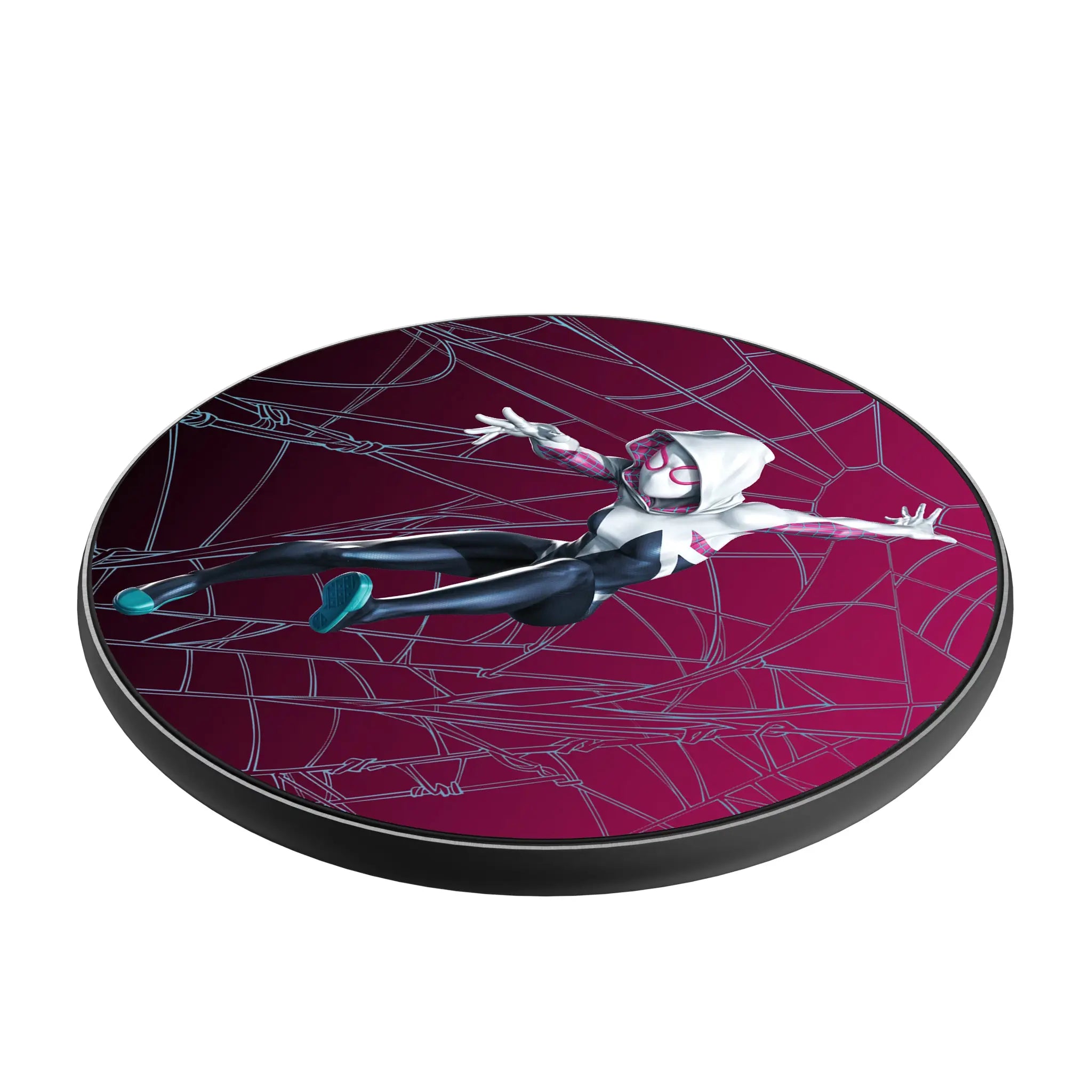 Marvel Spider-Gwen MechLine 15-Watt Wireless Charger - Isometric View