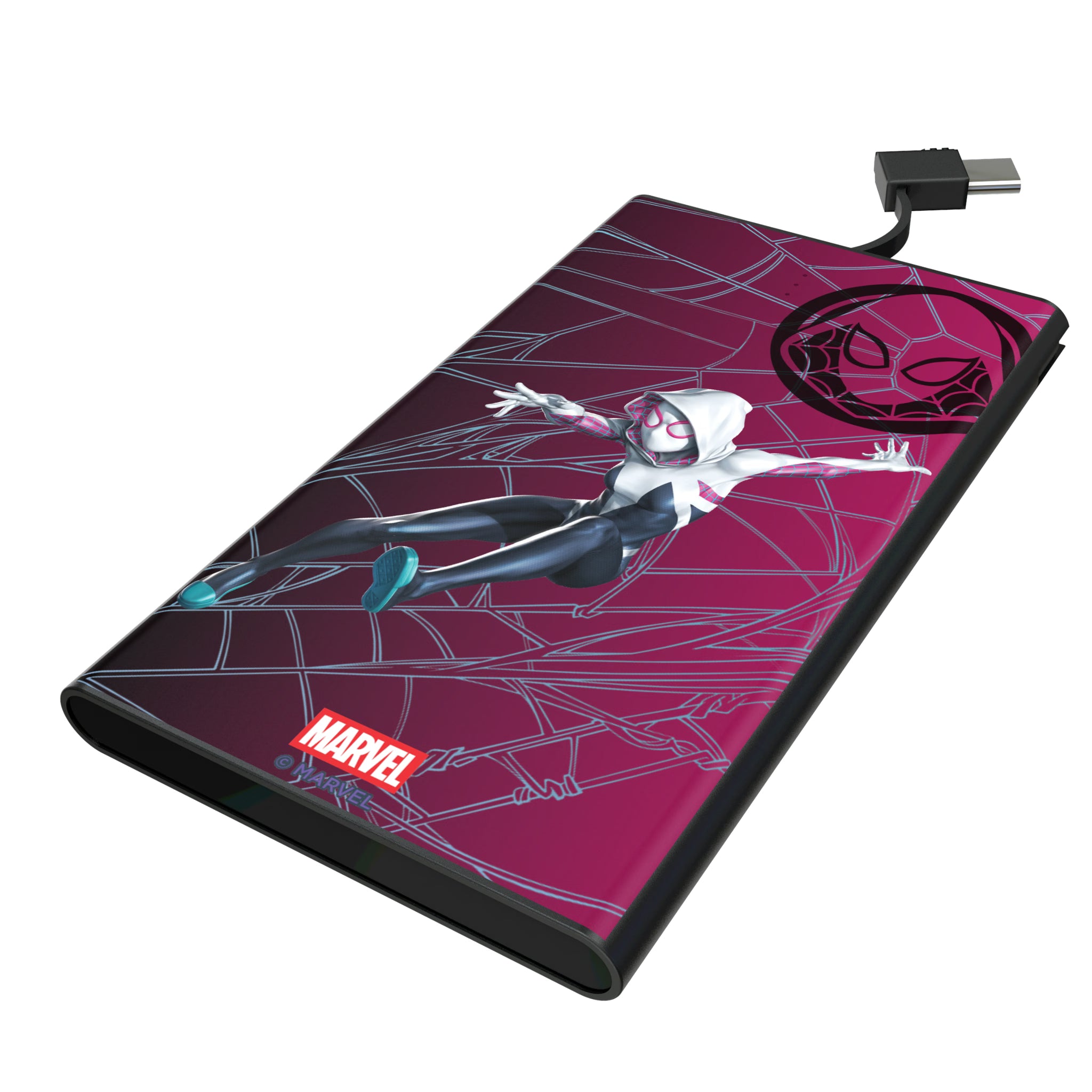Marvel Spider-Gwen MechLine 5000mAh Flat Powerbank