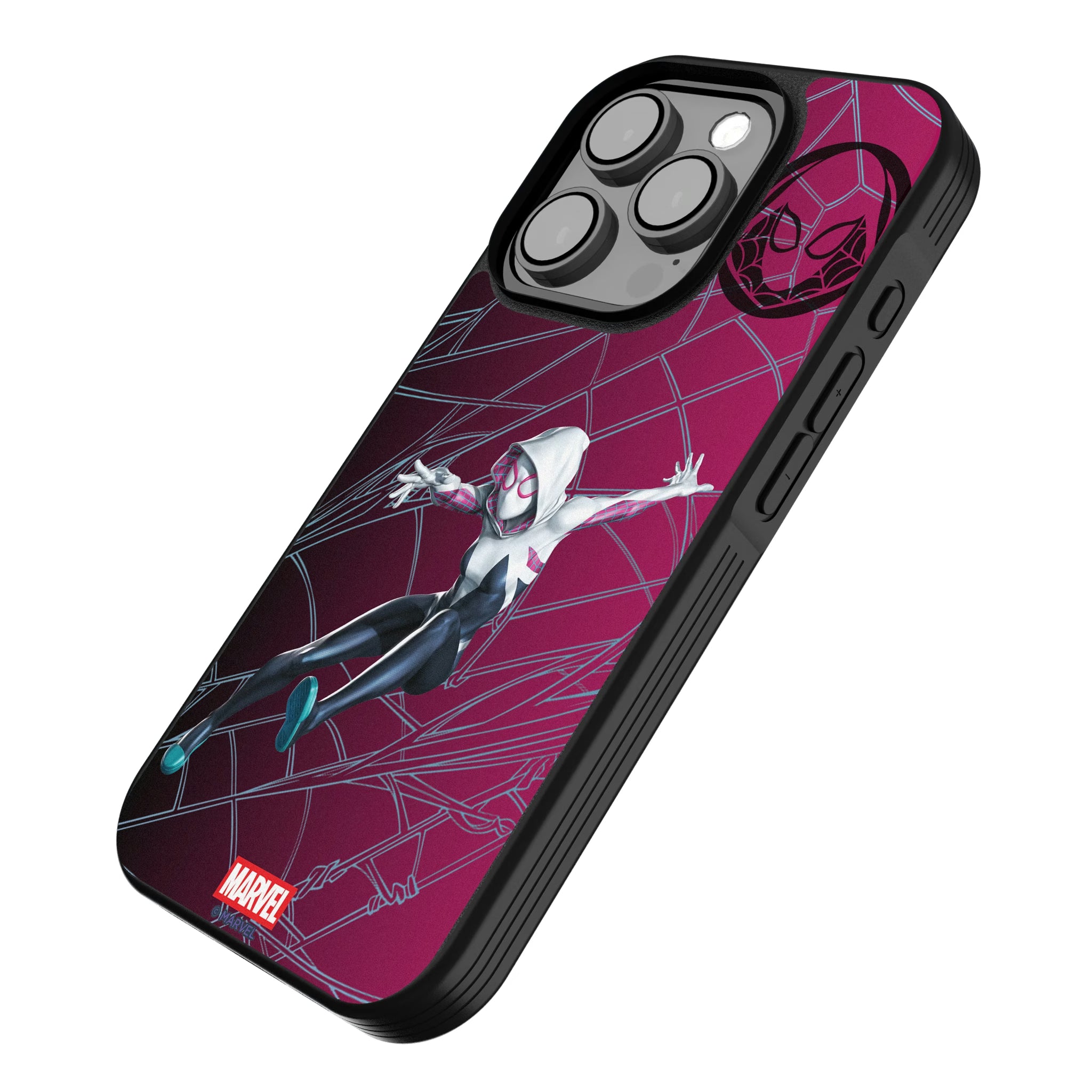 Marvel Spider-Gwen MechLine iPhone Bump Phone Case for Apple iPhone - Isometric View