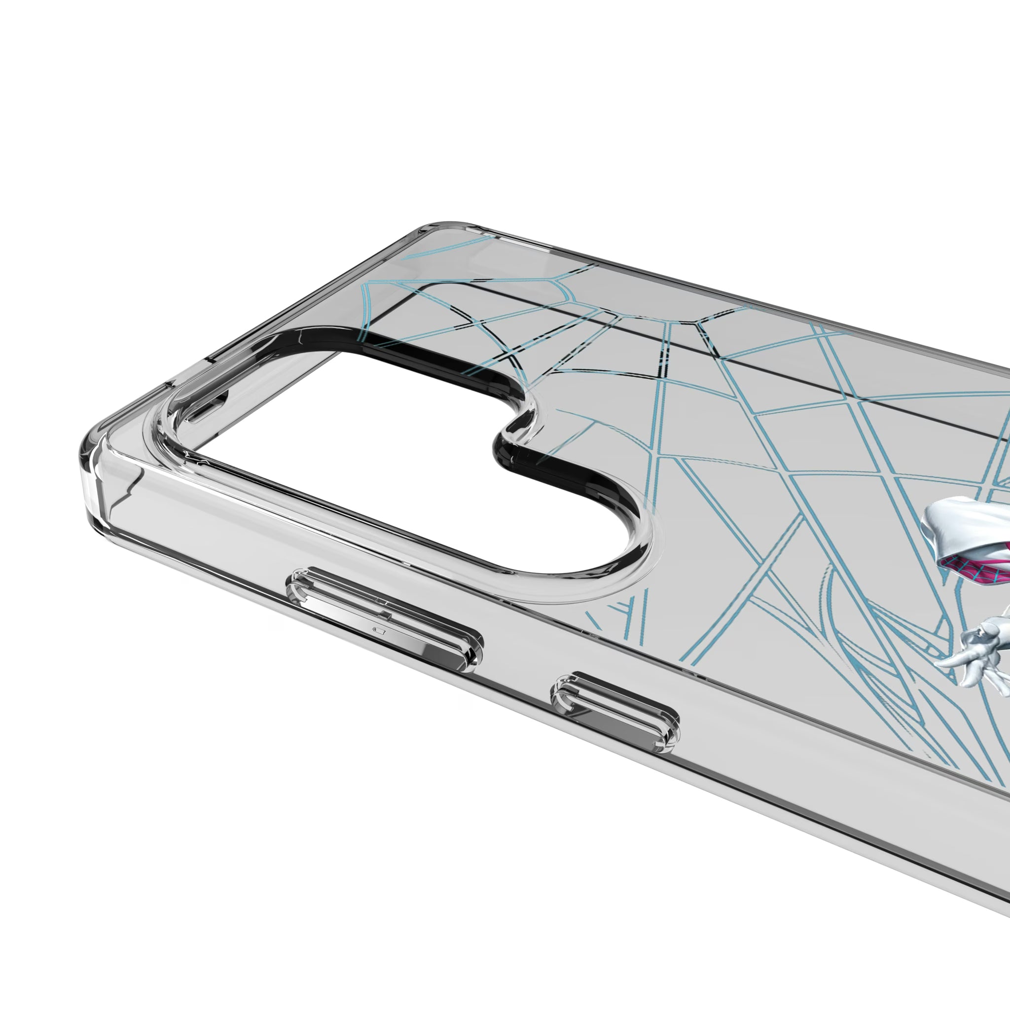 Marvel Spider-Gwen MechLine Galaxy Clear Phone Case for Samsung Galaxy - Detail
