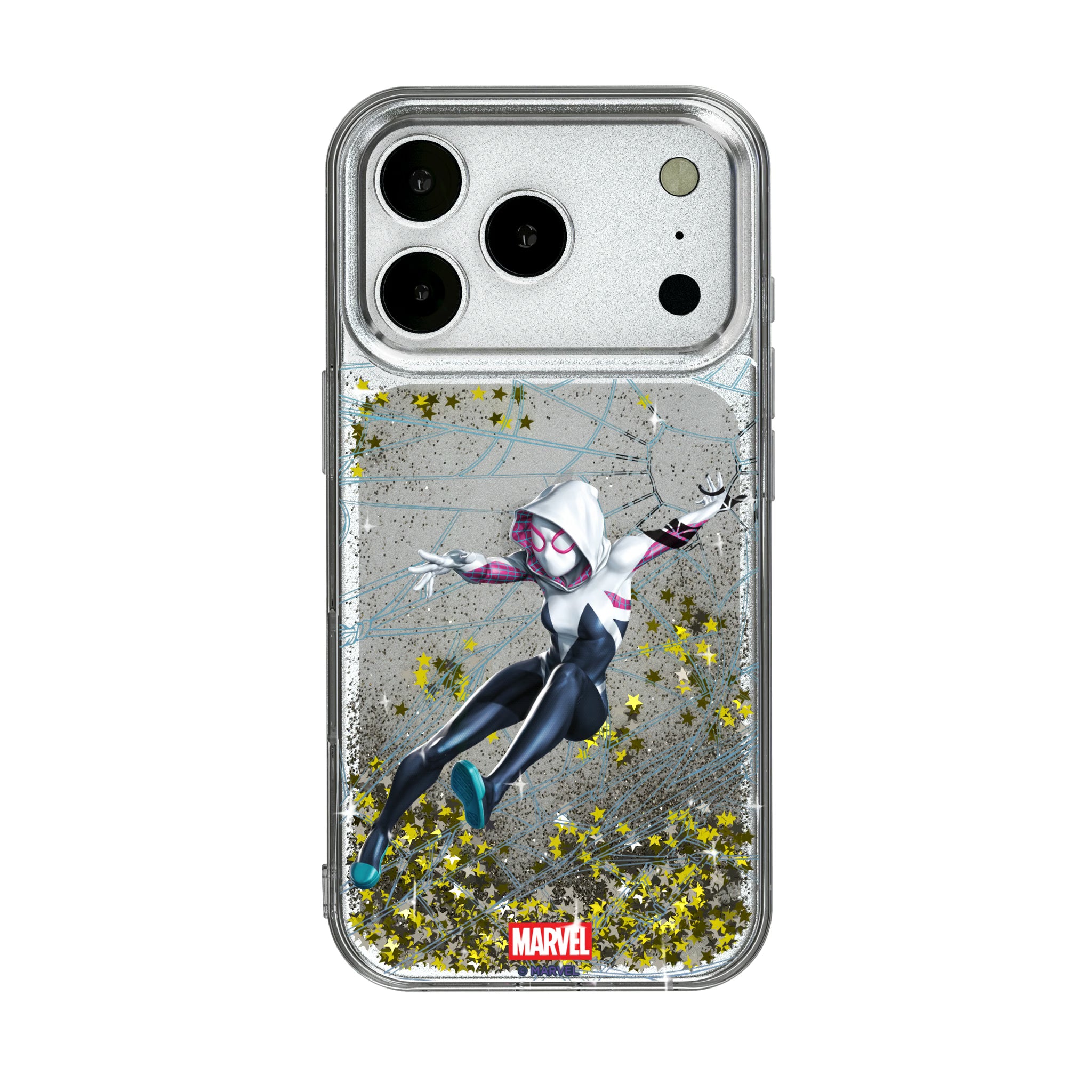 Marvel Spider-Gwen MechLine iPhone Glitter Phone Case for Apple iPhone