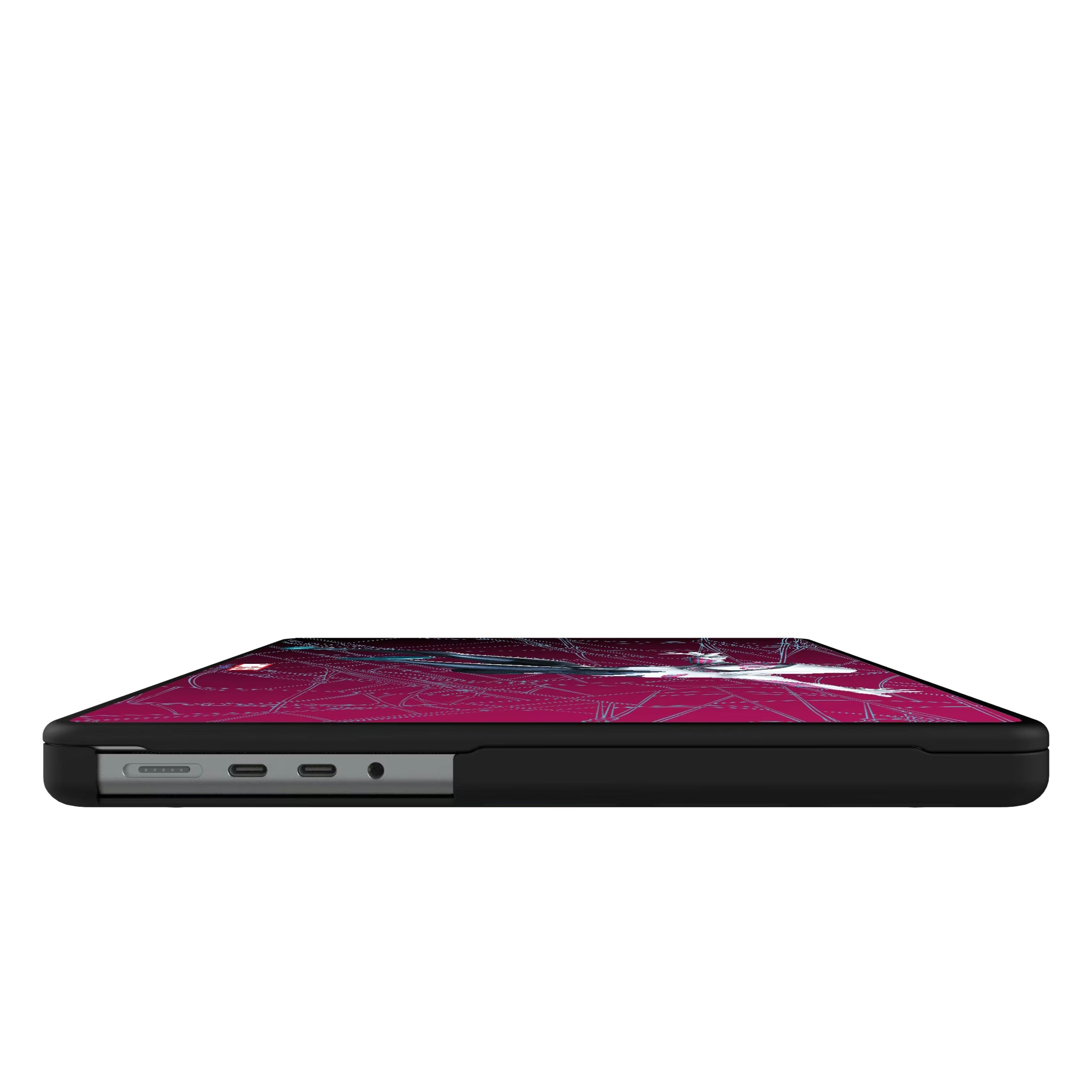 Marvel Spider-Gwen MechLine MacBook Laptop Case for Apple MacBook#Device_MacBook Pro (14-inch, 2021) / MacBook Pro (14-inch, 2023) / MacBook Pro (14-inch, 2024)