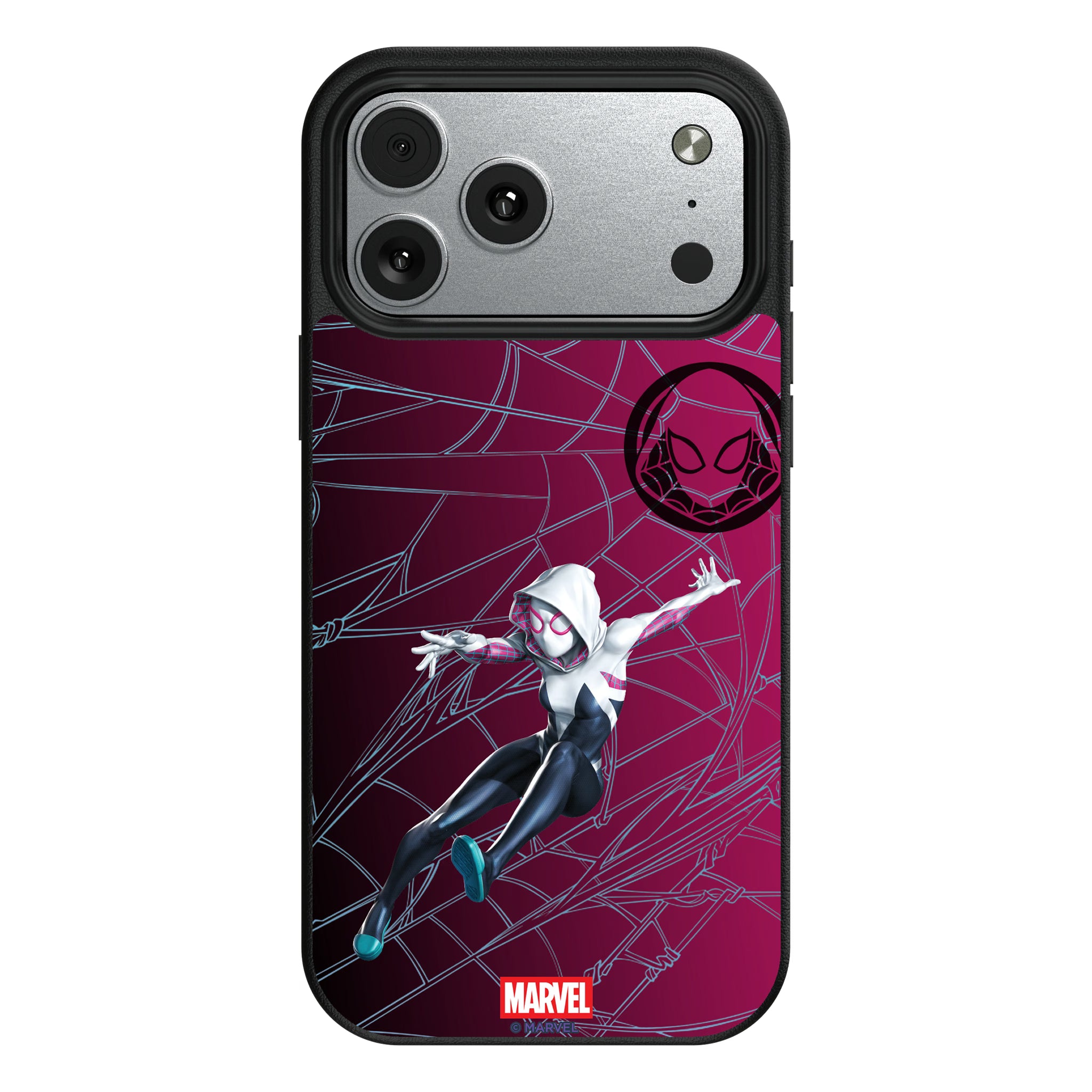 Marvel Spider-Gwen MechLine iPhone MagSafe Compatible Phone Case for Apple iPhone#Device_iPhone 17 Pro Max