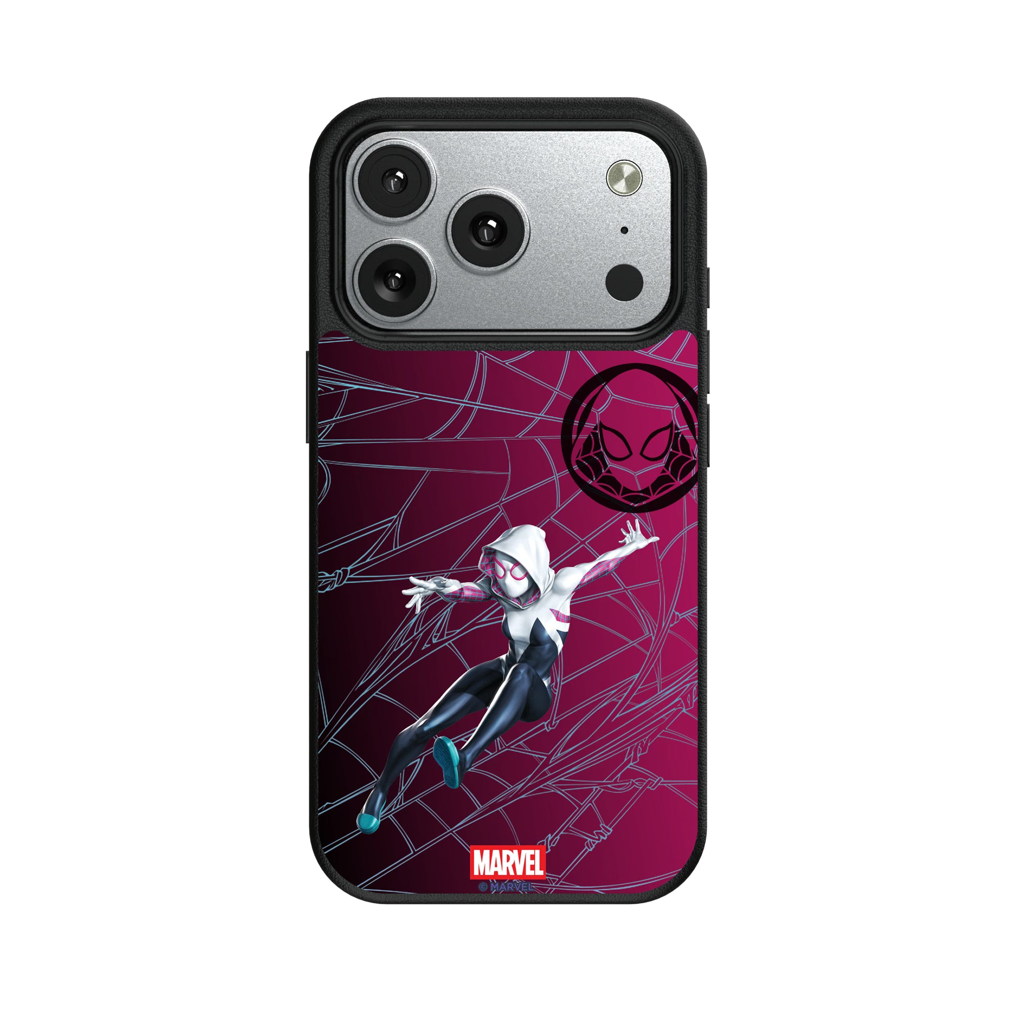 Marvel Spider-Gwen MechLine iPhone MagSafe Compatible Phone Case for Apple iPhone#Device_iPhone 17 Pro