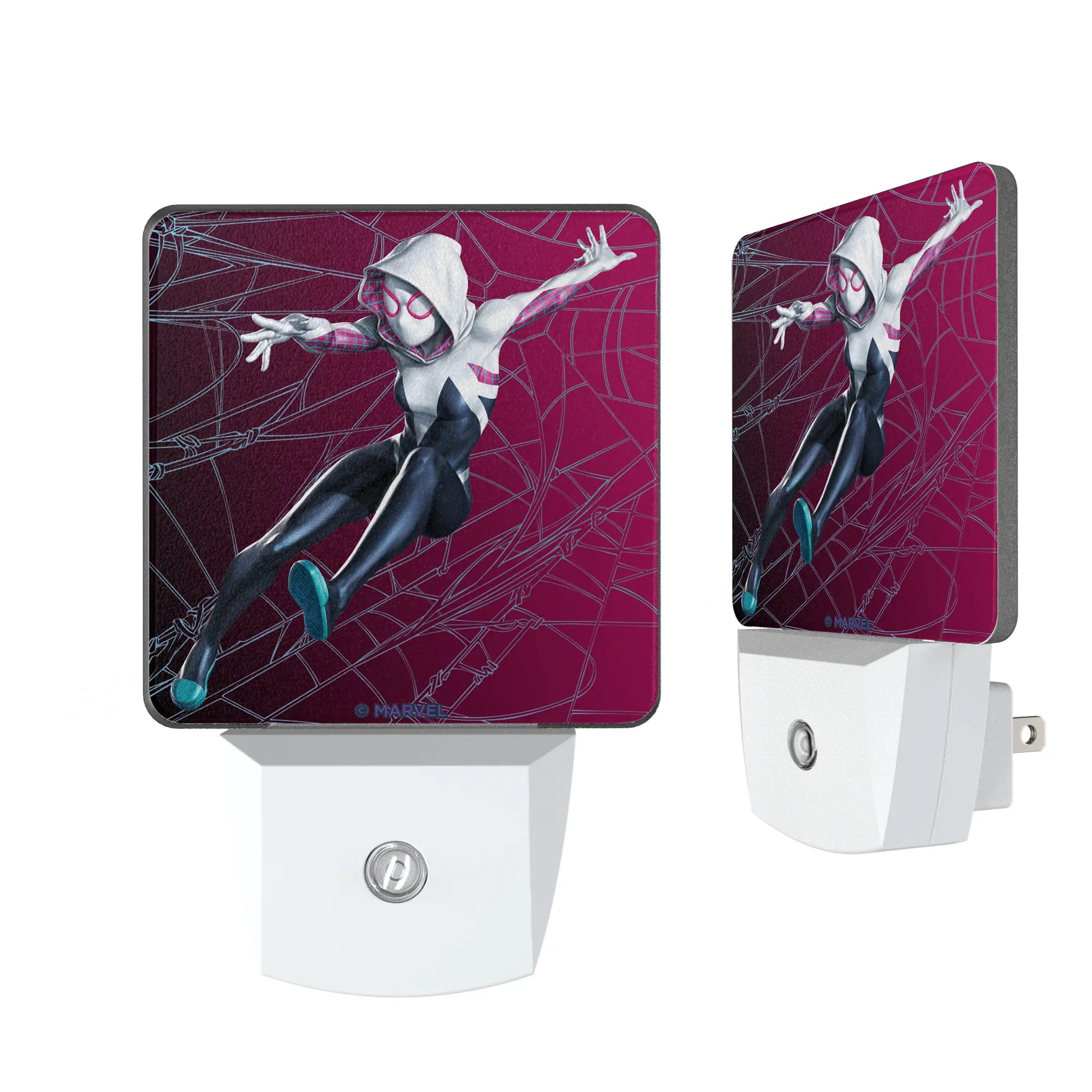Marvel Spider-Gwen MechLine Night Light 2-Pack