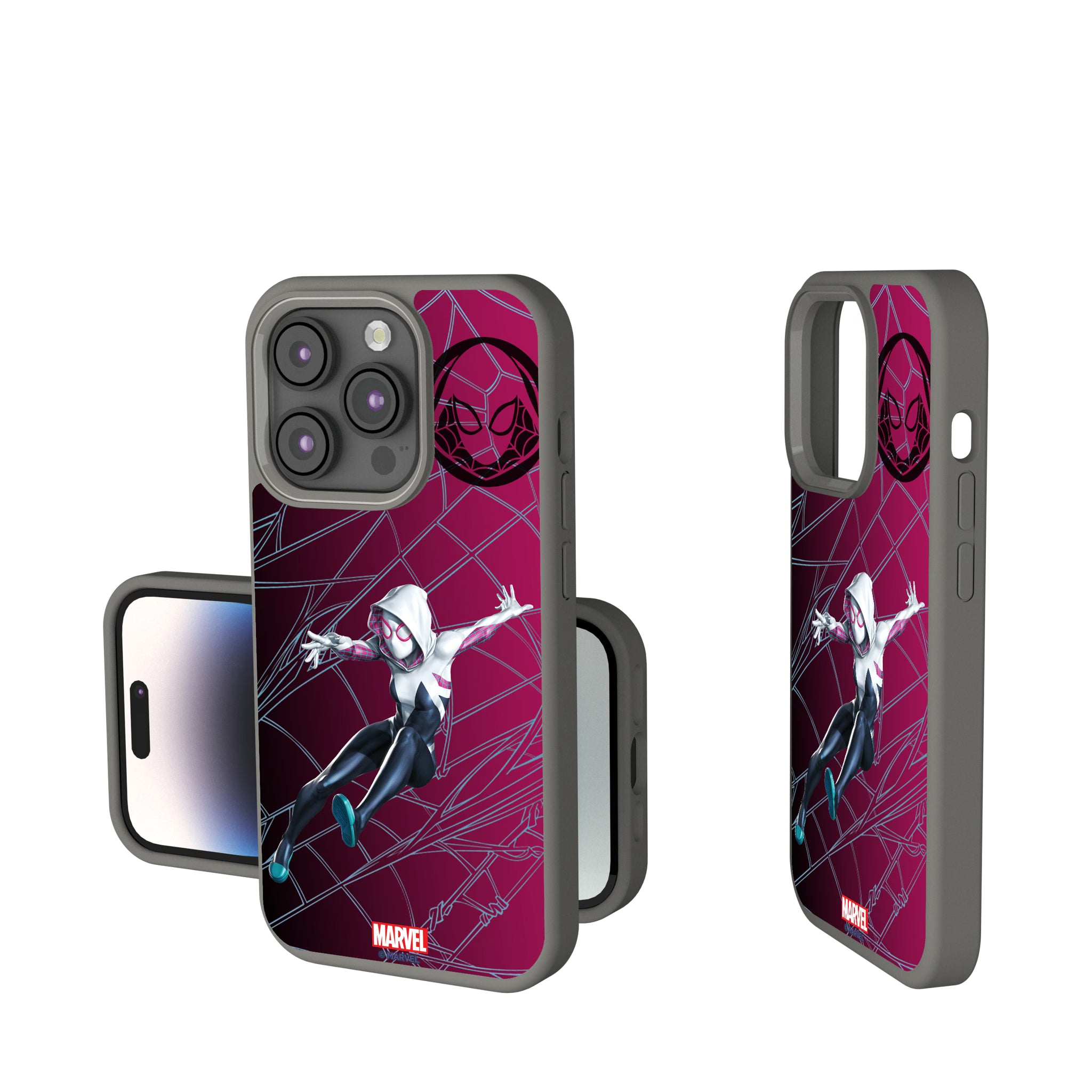 Marvel Spider-Gwen MechLine iPhone Soft Touch Phone Case for Apple iPhone