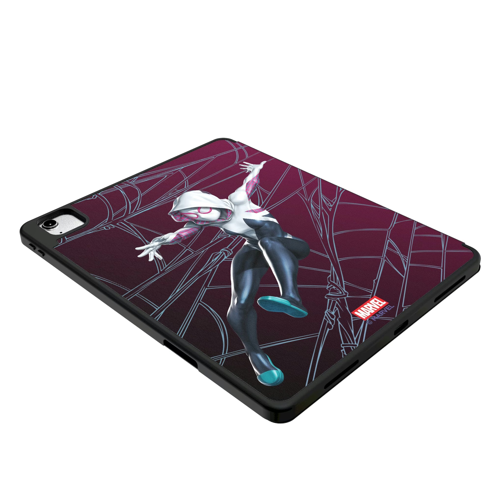Marvel Spider-Gwen MechLine iPad Tablet Case for Apple iPad - Isometric View