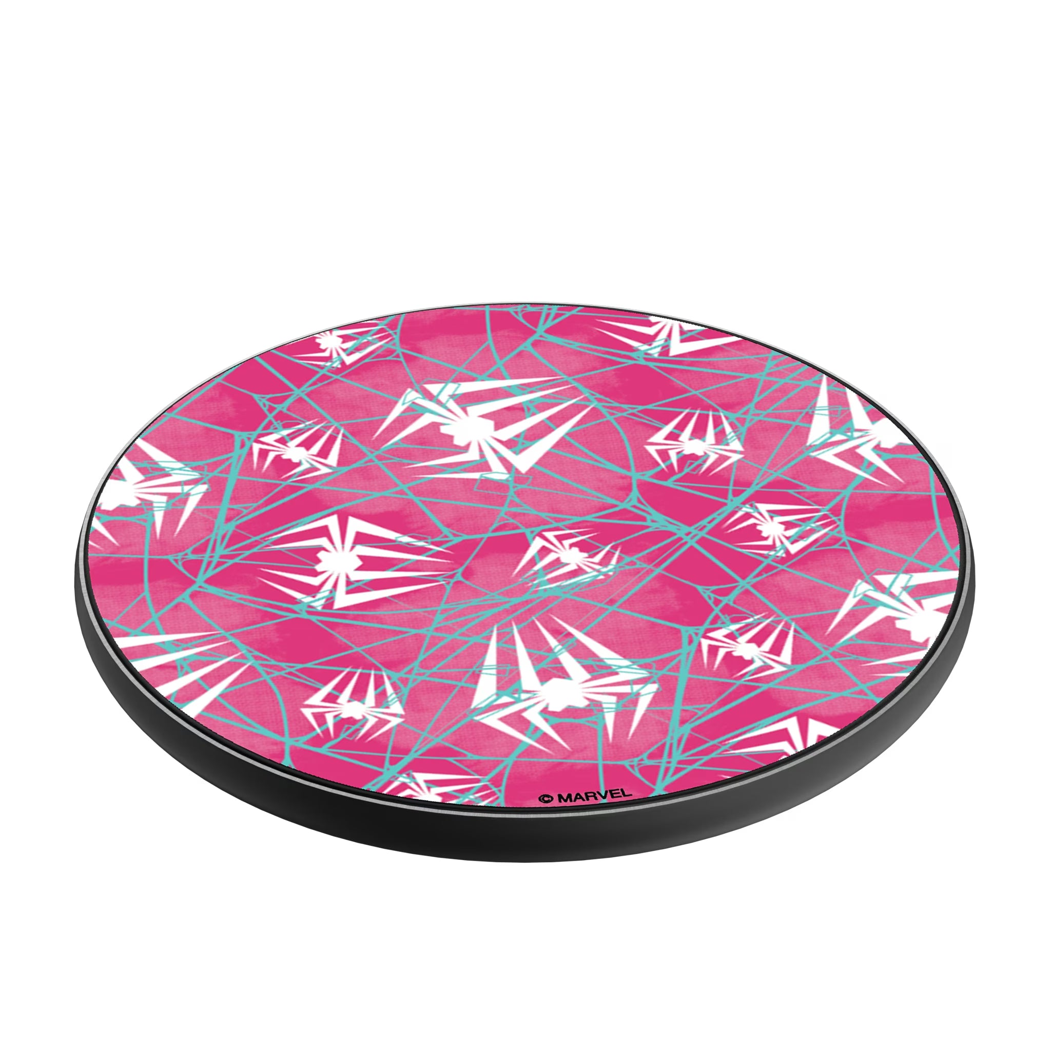 Marvel Spider-Gwen Pattern 15-Watt Wireless Charger - Isometric View