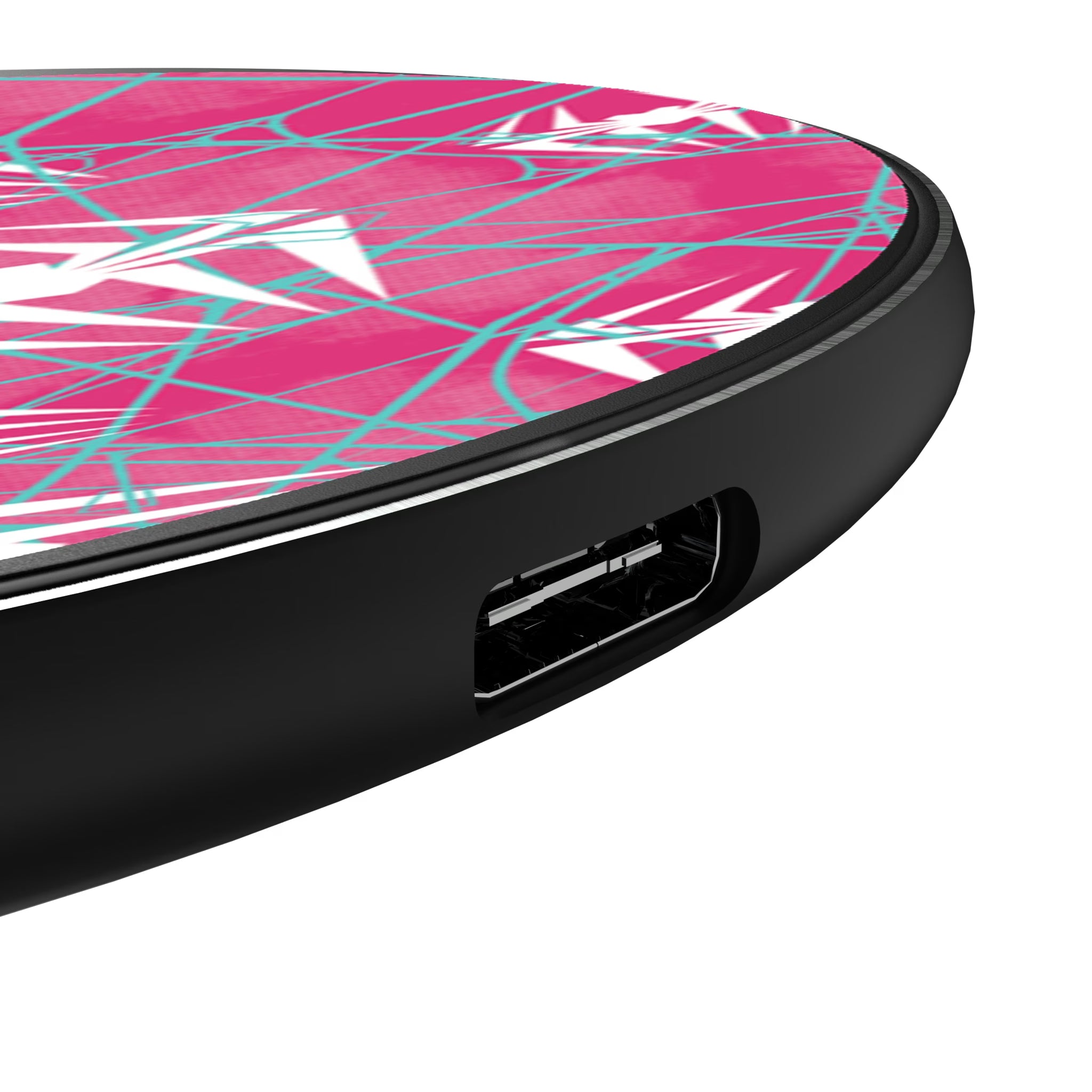 Marvel Spider-Gwen Pattern 15-Watt Wireless Charger - Detail