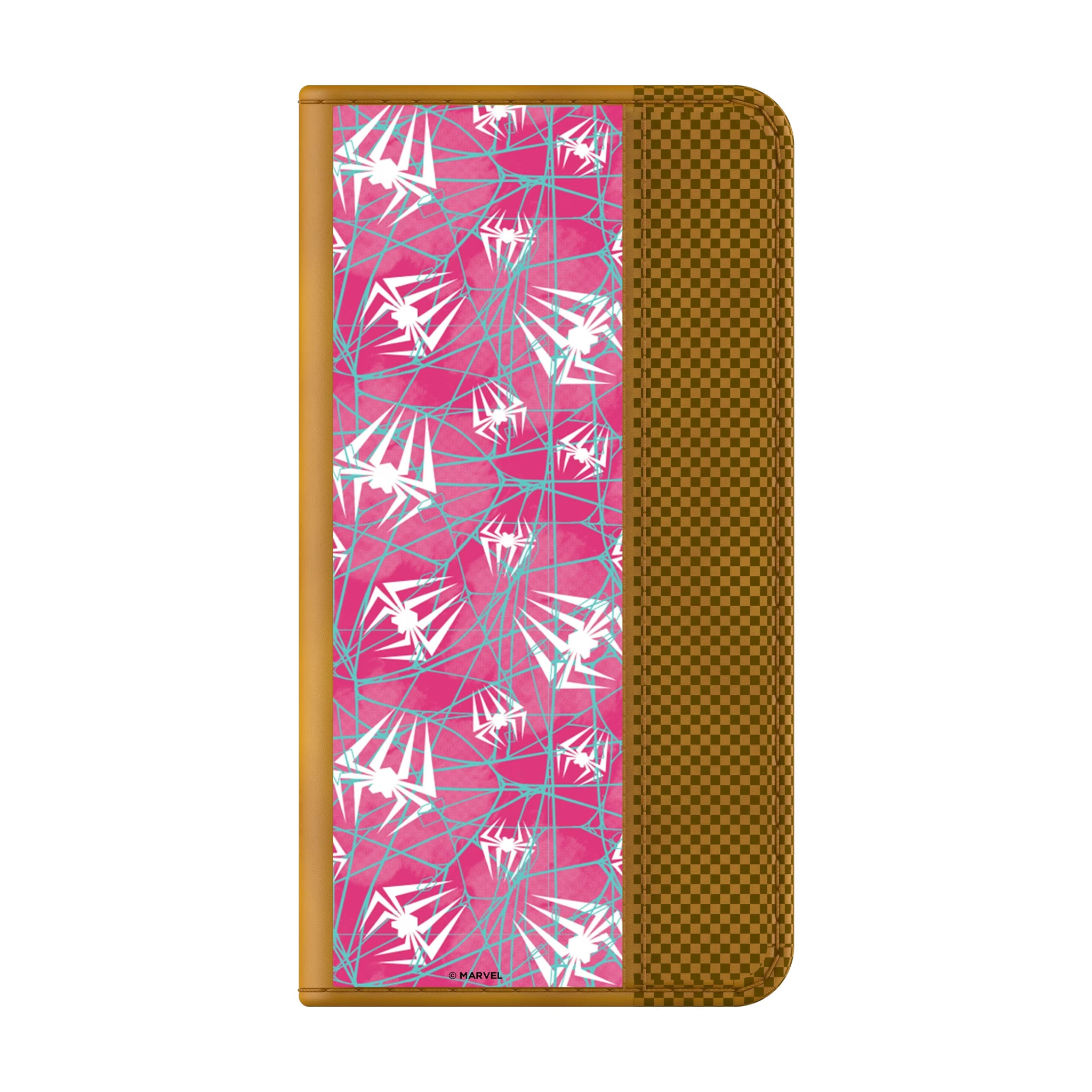 Marvel Spider-Gwen Pattern Galaxy Folio Phone Case for Samsung Galaxy