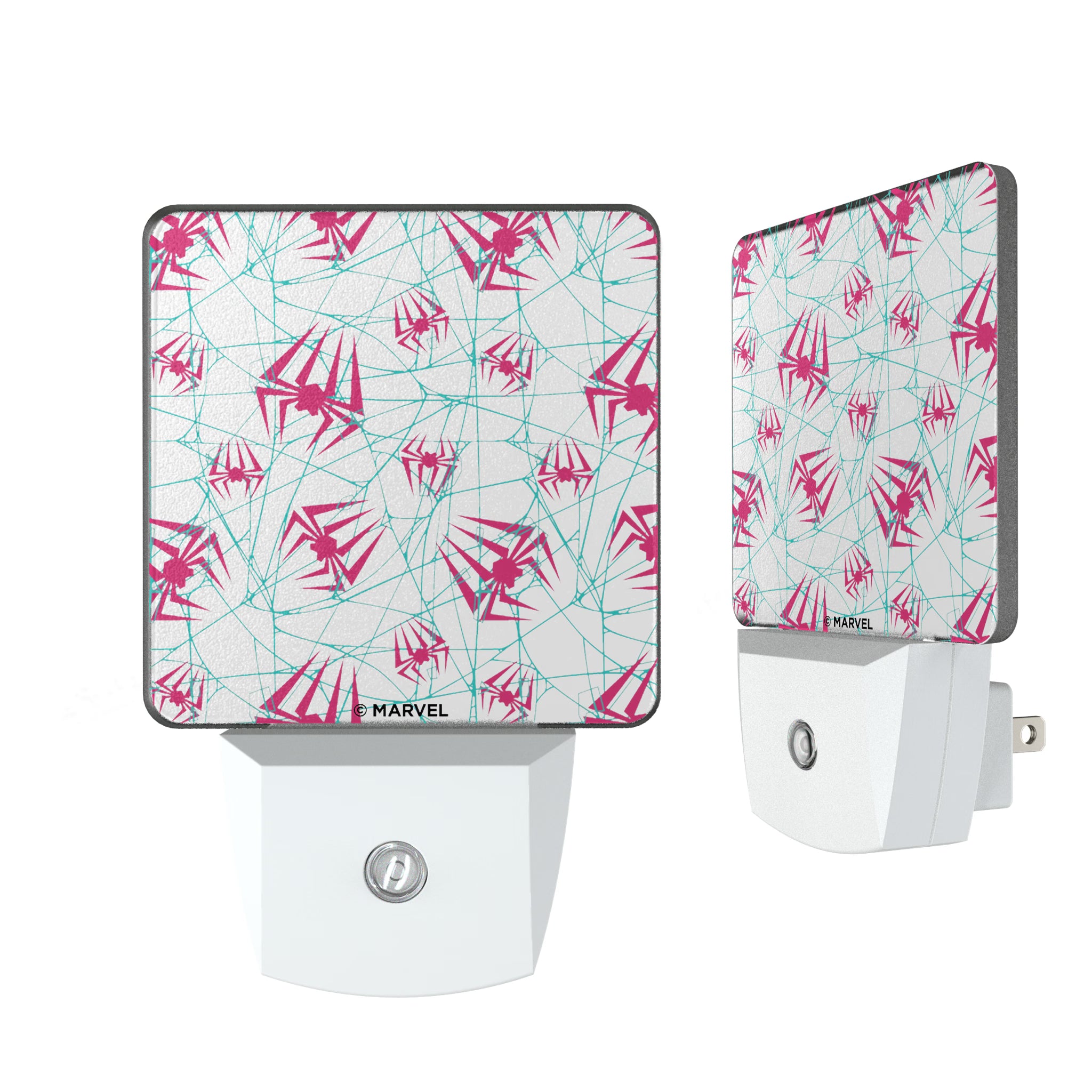 Marvel Spider-Gwen Pattern Night Light 2-Pack