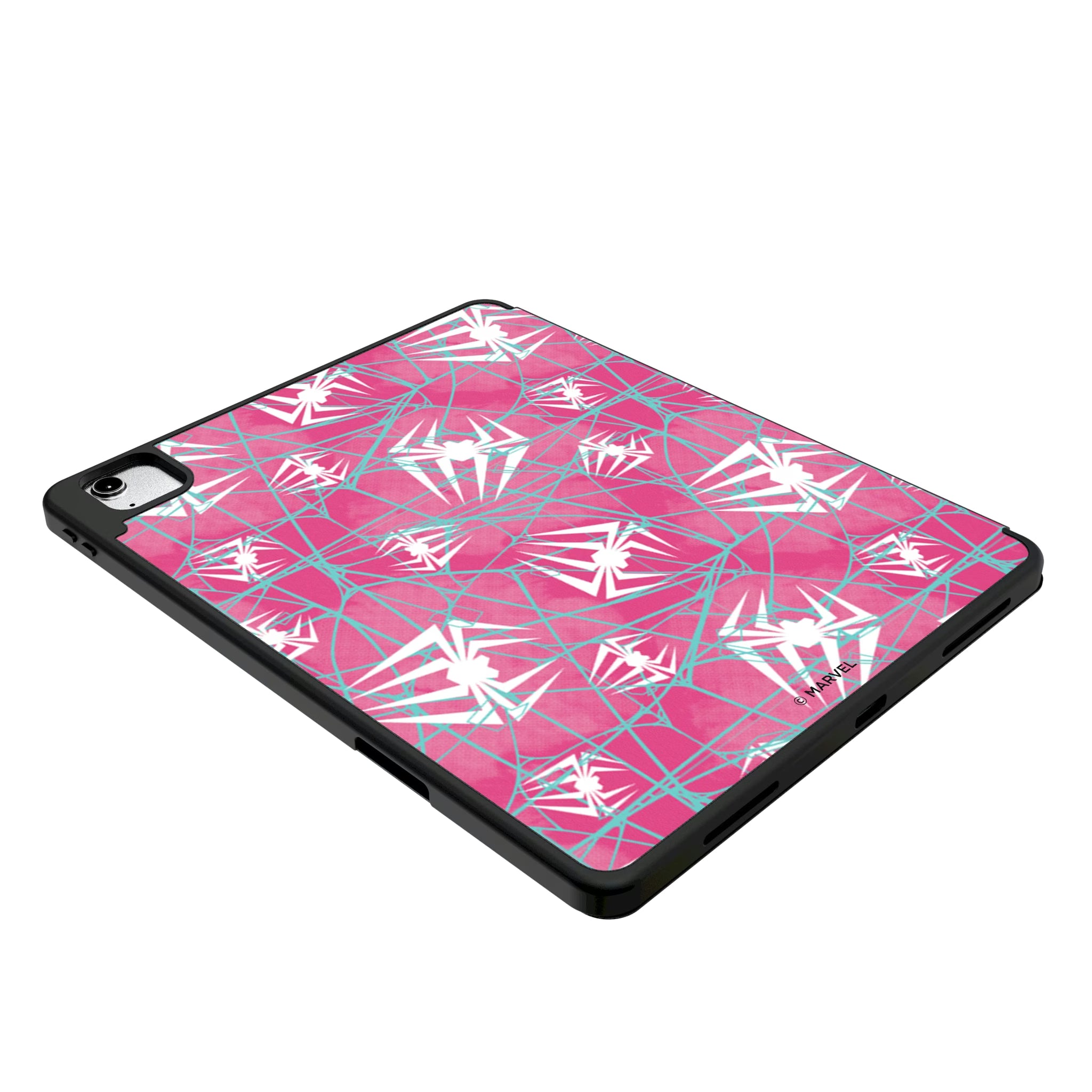 Marvel Spider-Gwen Pattern iPad Tablet Case for Apple iPad - Isometric View