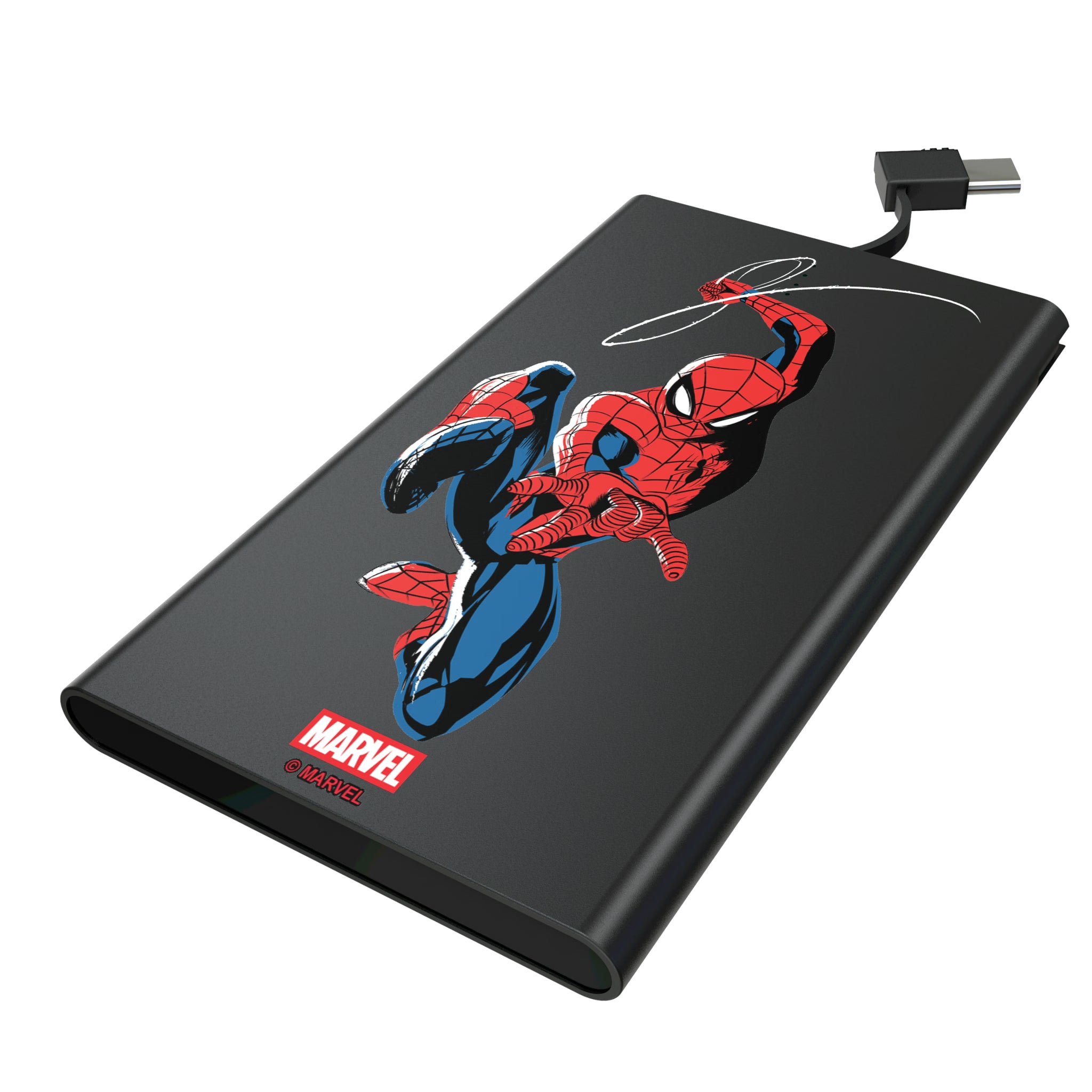 Marvel Spider-Man Badge 5000mAh Flat Powerbank