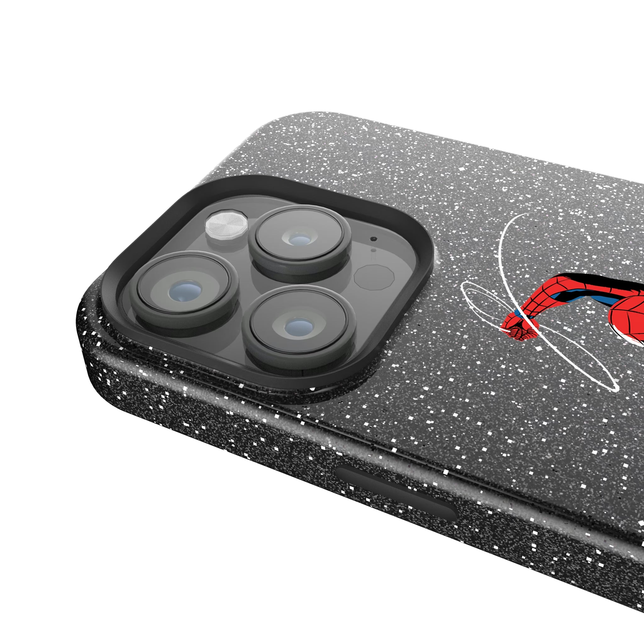 Marvel Spider-Man Badge iPhone Bling Phone Case for Apple iPhone - Detail