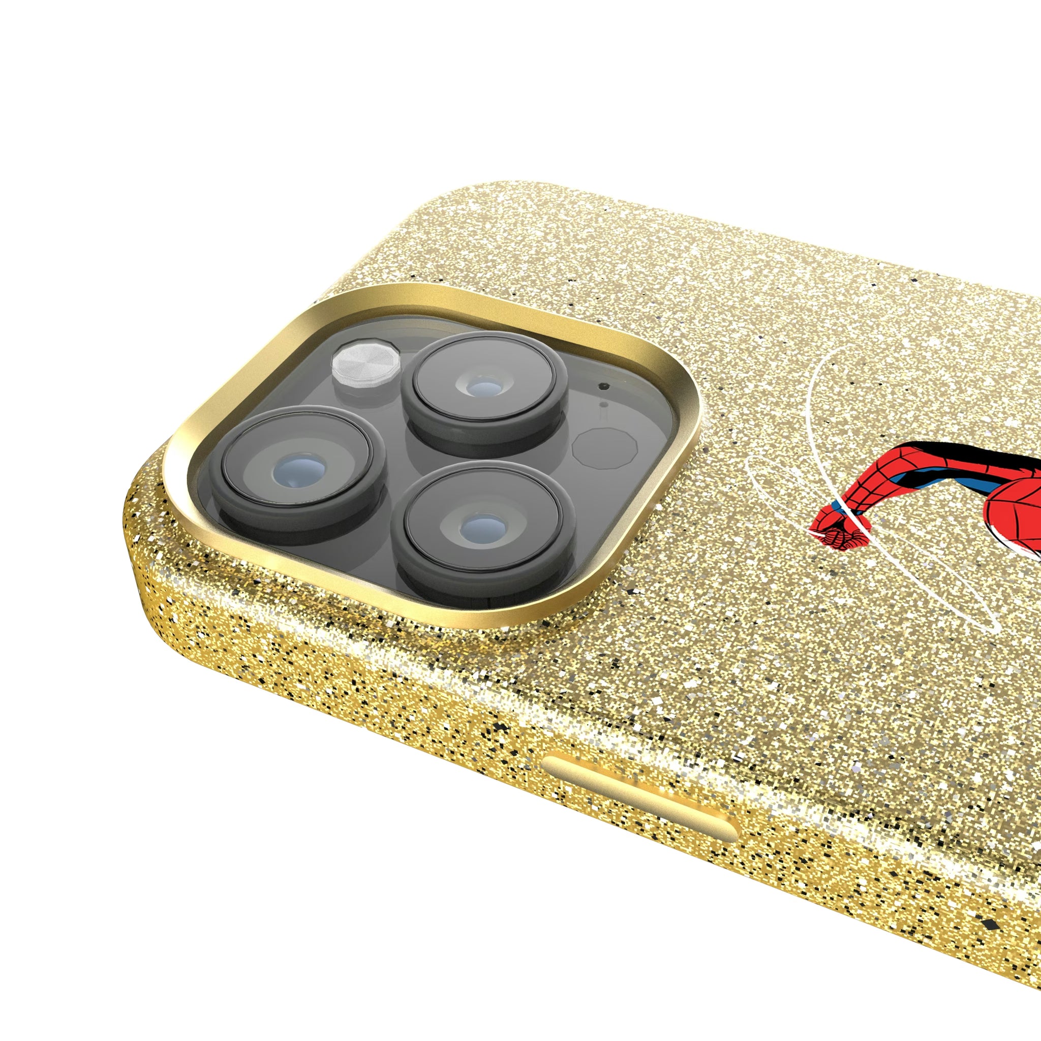 Marvel Spider-Man Badge iPhone Bling Phone Case for Apple iPhone - Detail