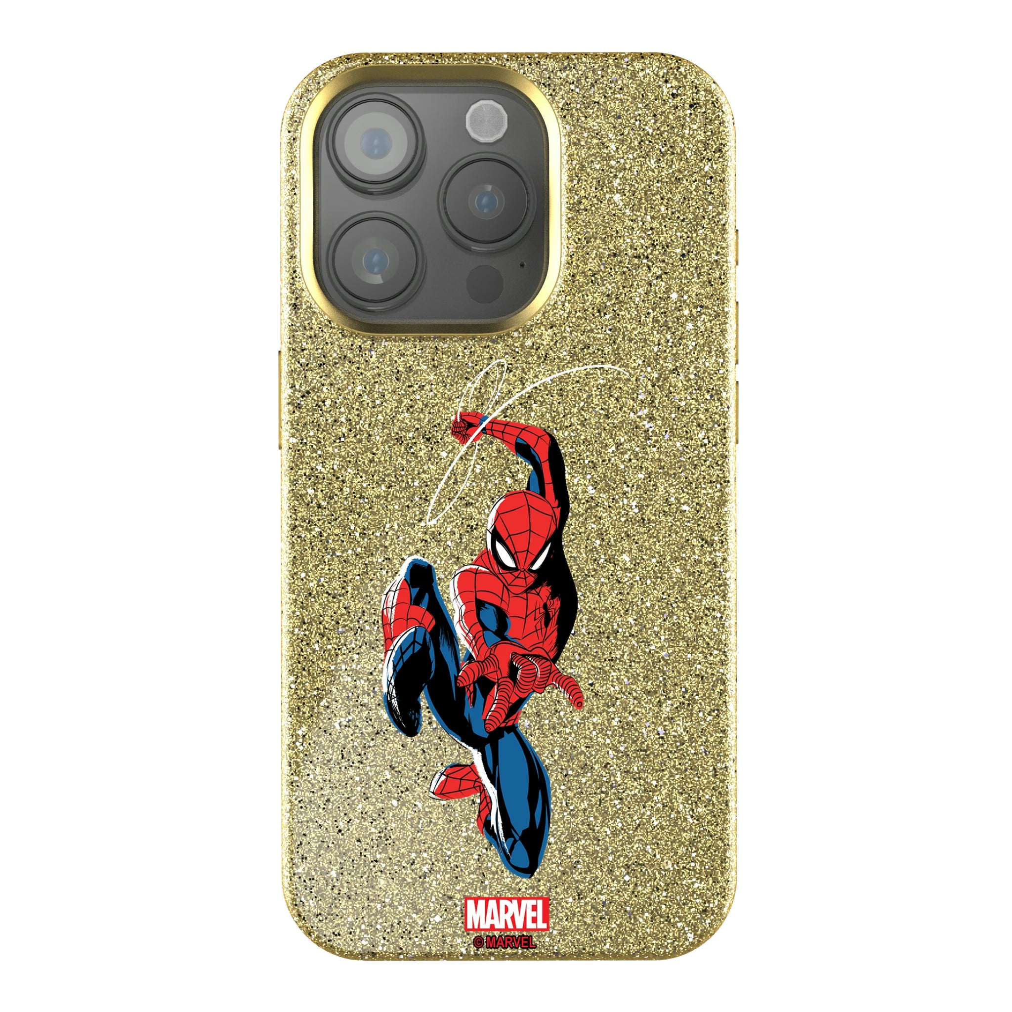 Marvel Spider-Man Badge iPhone Bling Phone Case for Apple iPhone