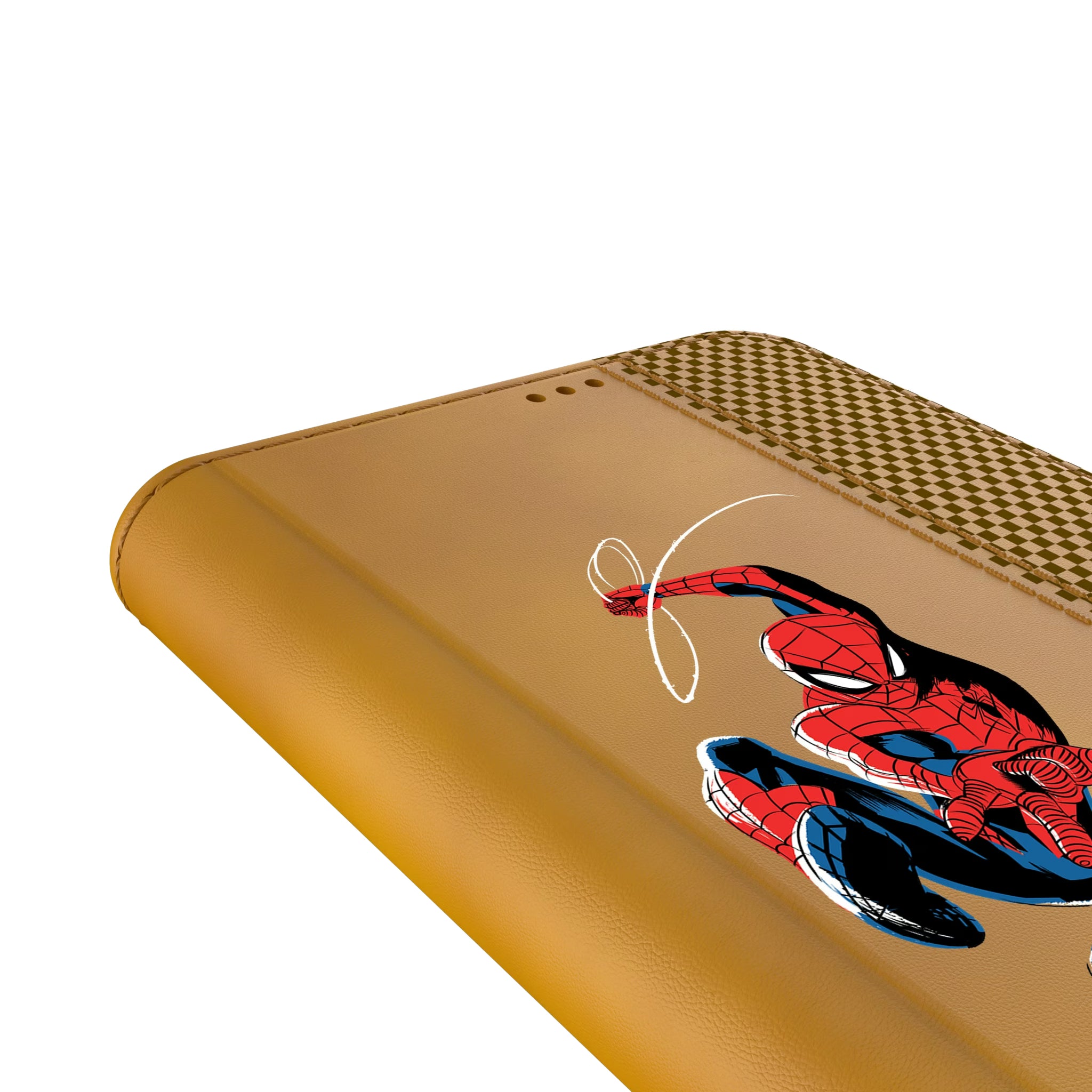 Marvel Spider-Man Badge Galaxy Folio Phone Case for Samsung Galaxy - Detail