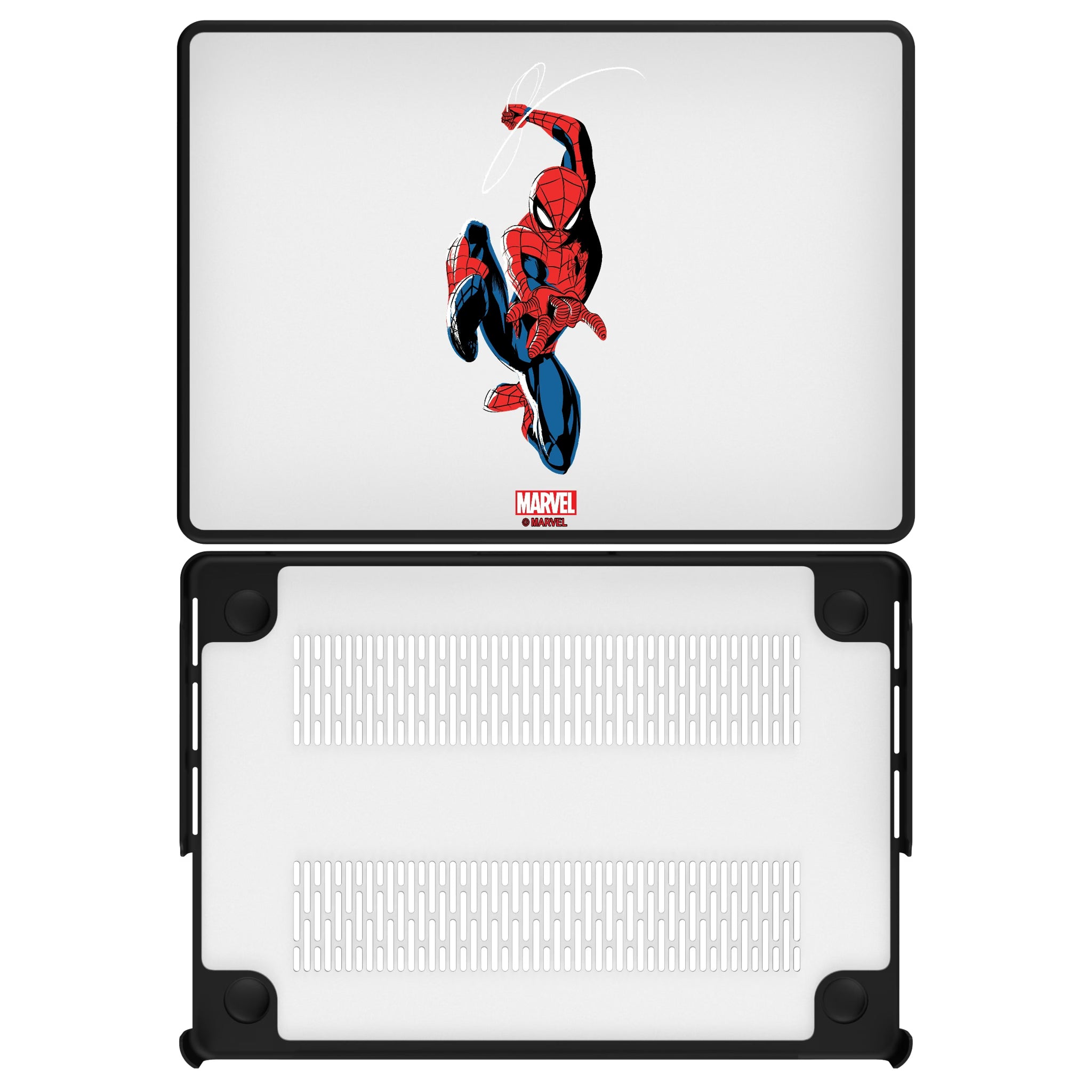 Marvel Spider-Man Badge MacBook Laptop Case for Apple MacBook#Device_MacBook Pro (14-inch, 2021) / MacBook Pro (14-inch, 2023) / MacBook Pro (14-inch, 2024)