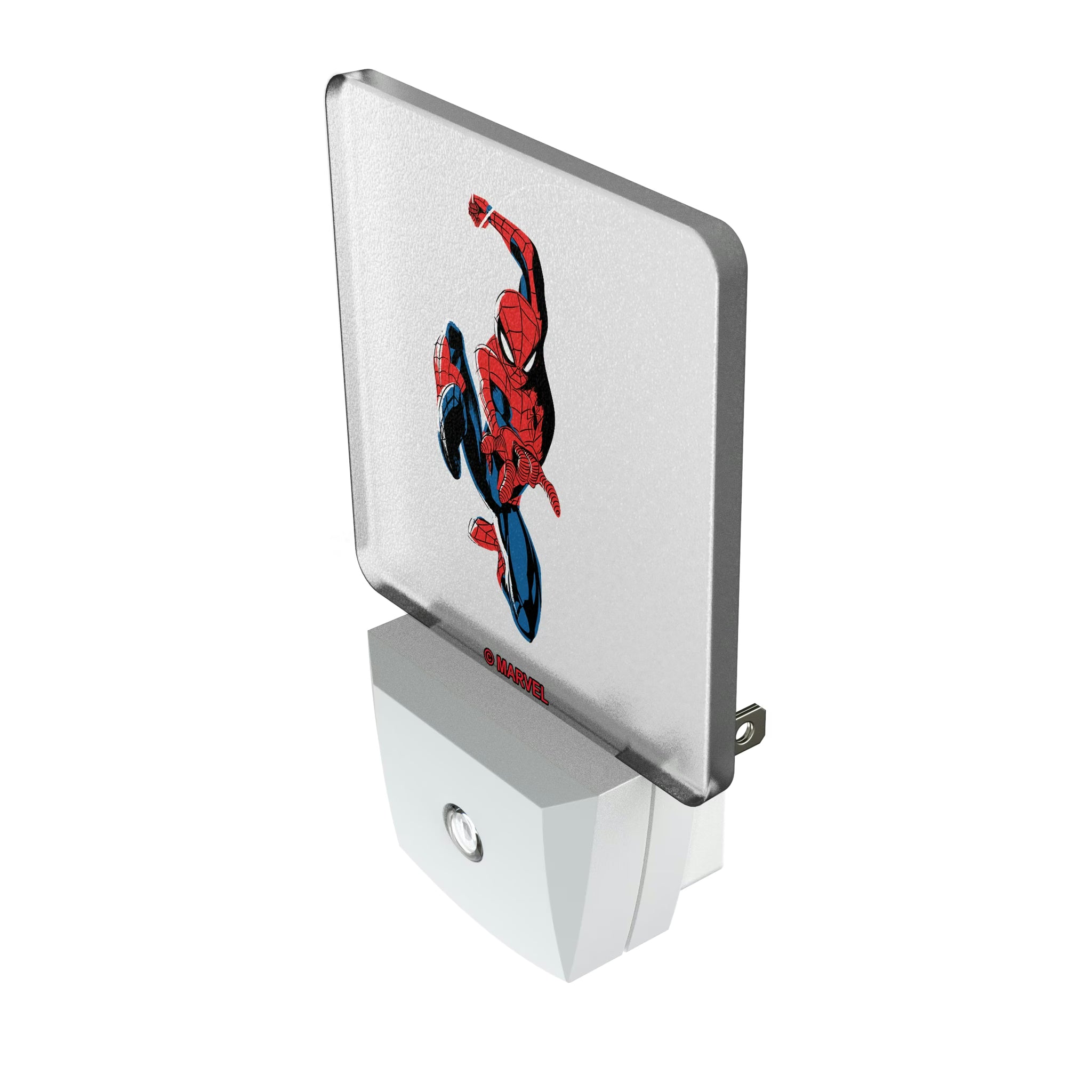 Marvel Spider-Man Badge Night Light 2-Pack - Isometric View